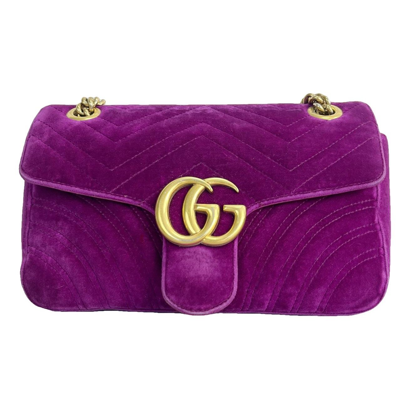 GG Marmont velvet handbag
