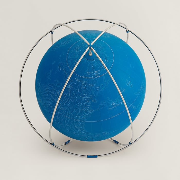 Bleu Hydra Nereus 24 Submarine Relief Globe
