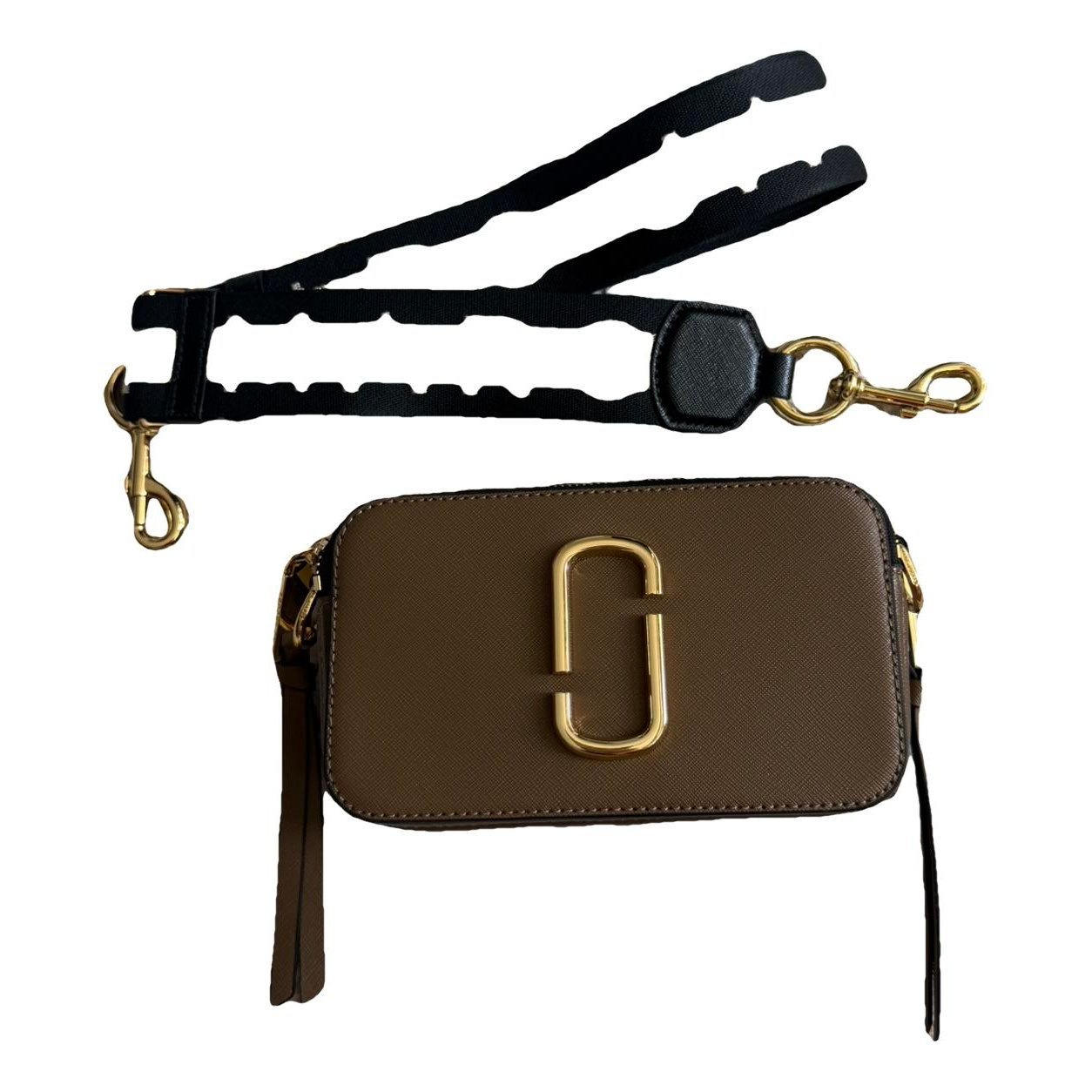 Snapshot leather crossbody bag
