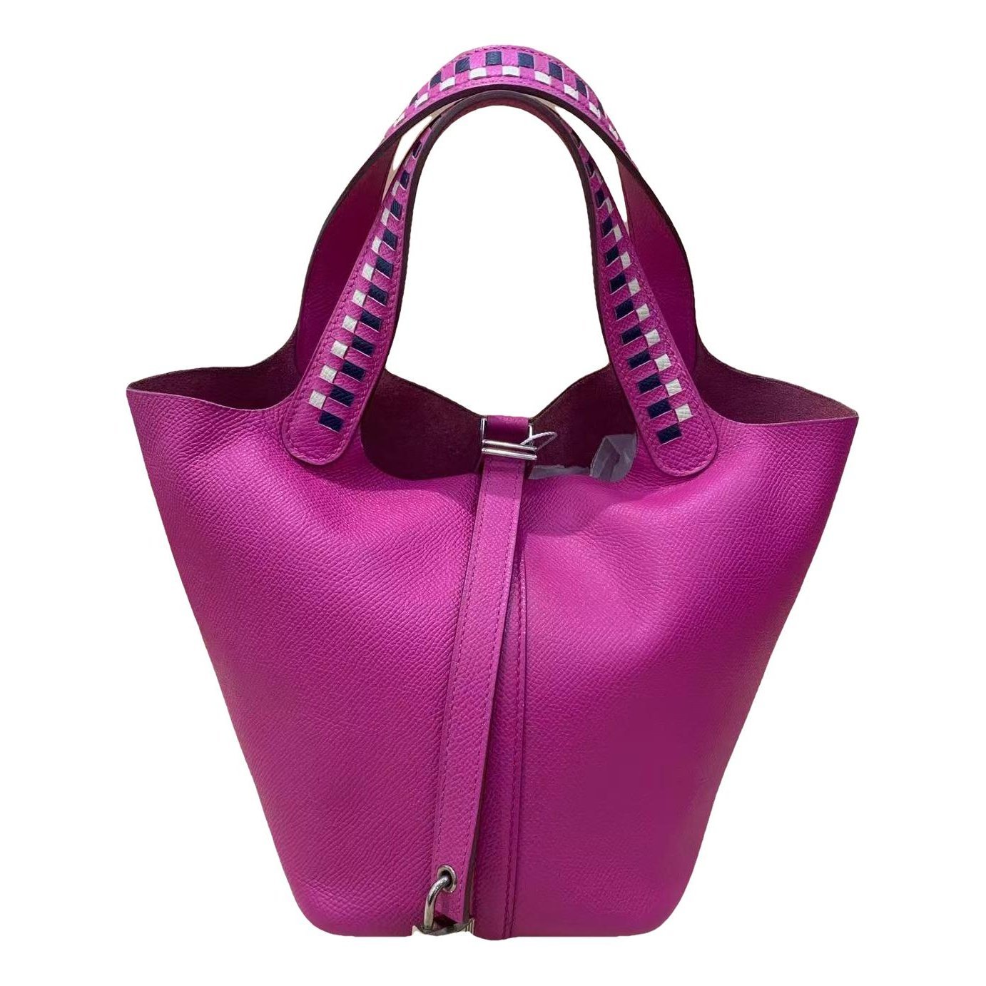 Picotin leather handbag
