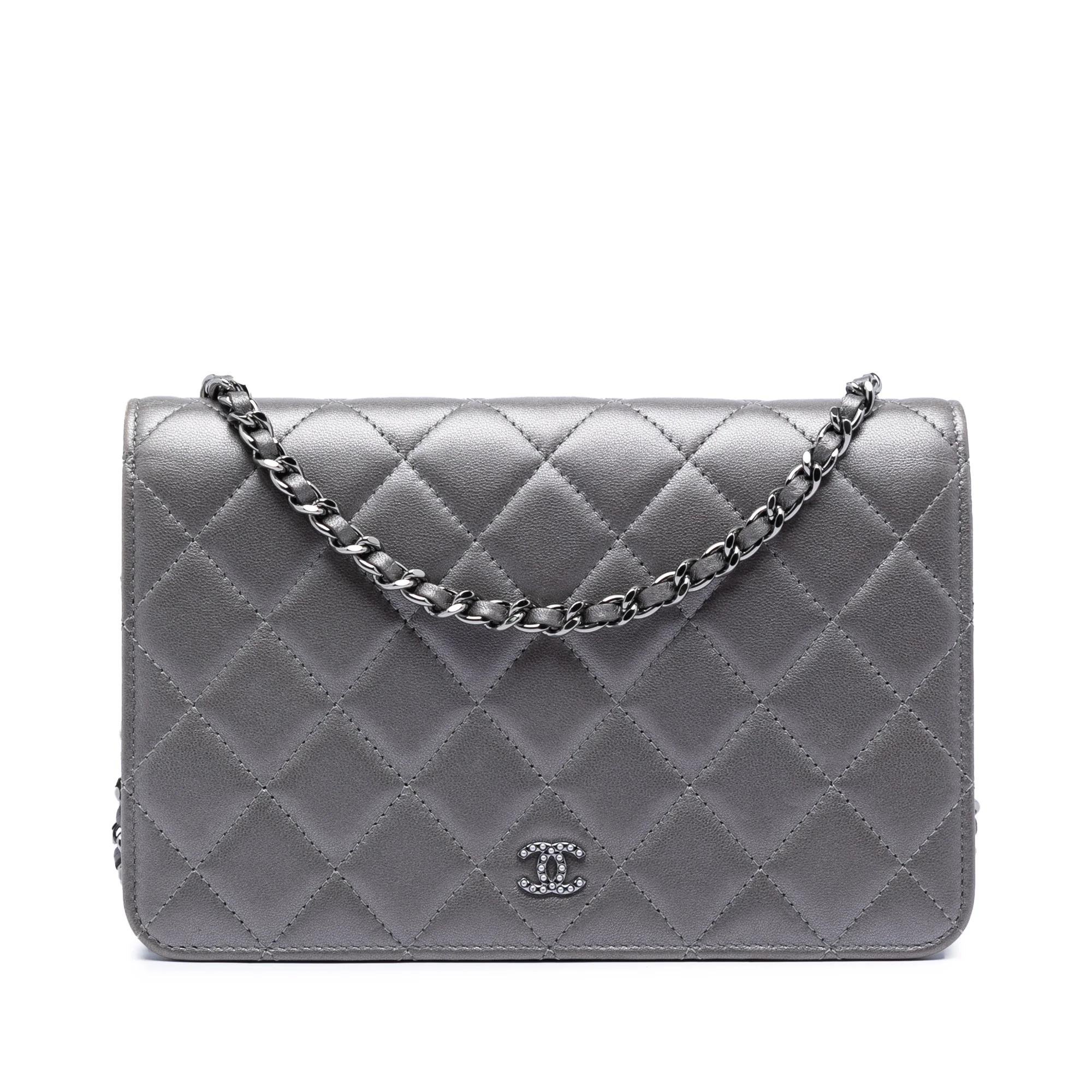 Wallet On Chain Timeless/Classique pony-style calfskin handbag