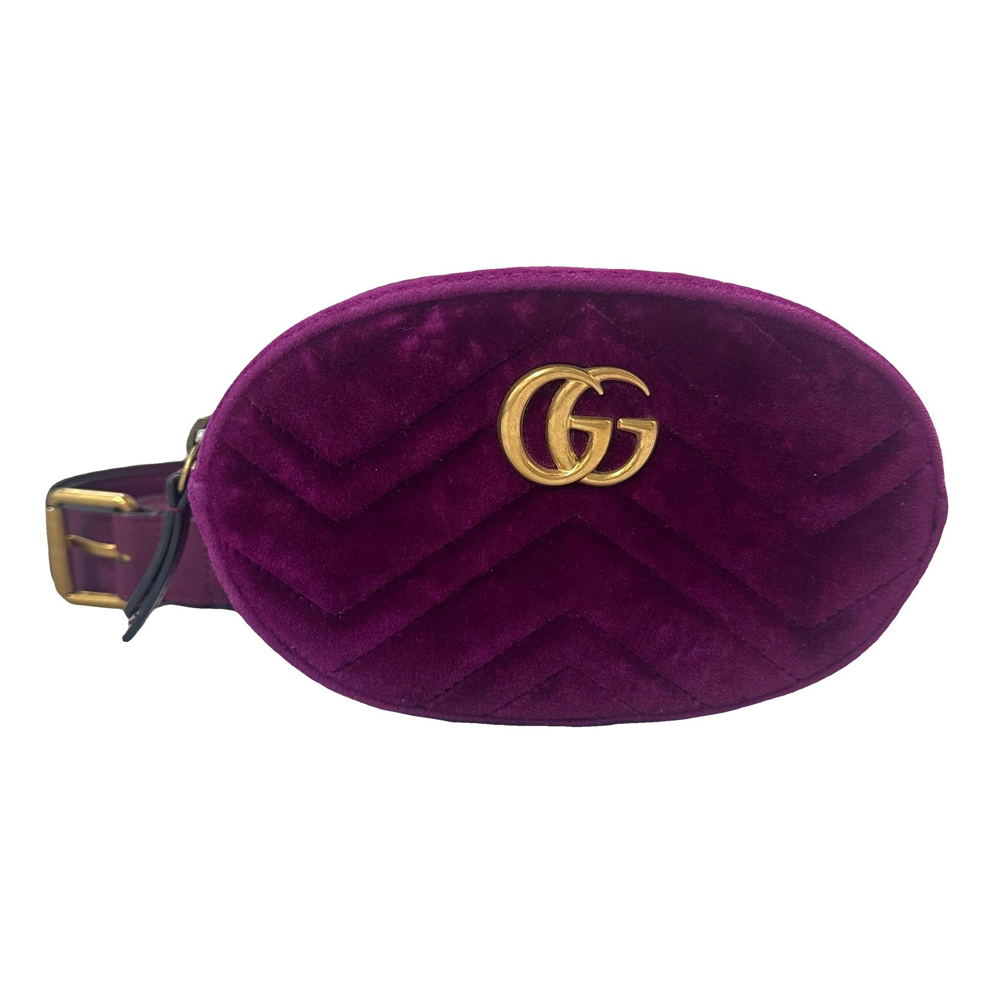 GG Marmont velvet mini bag