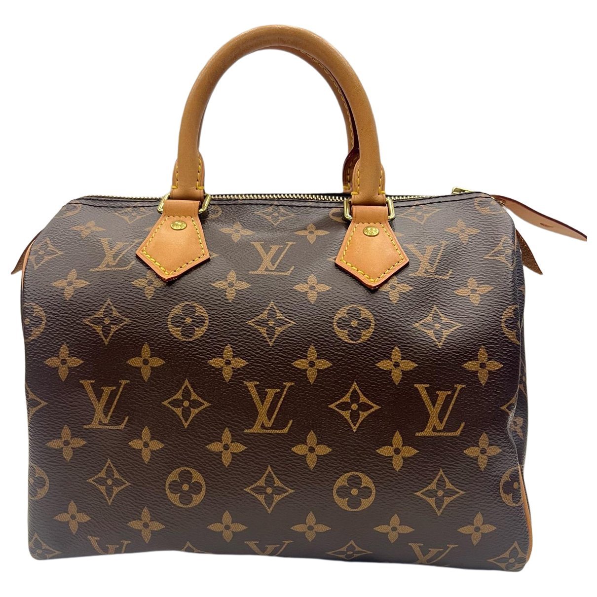 Speedy leather handbag