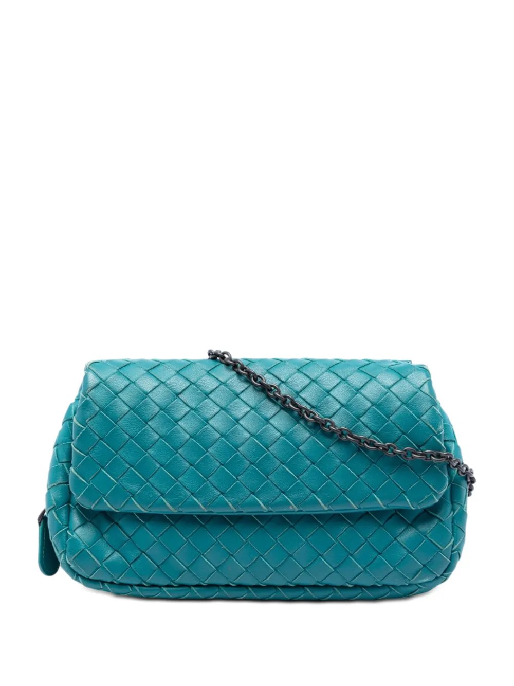 2012-2026 Mini Nappa Intrecciato Expandable Chain crossbody bag