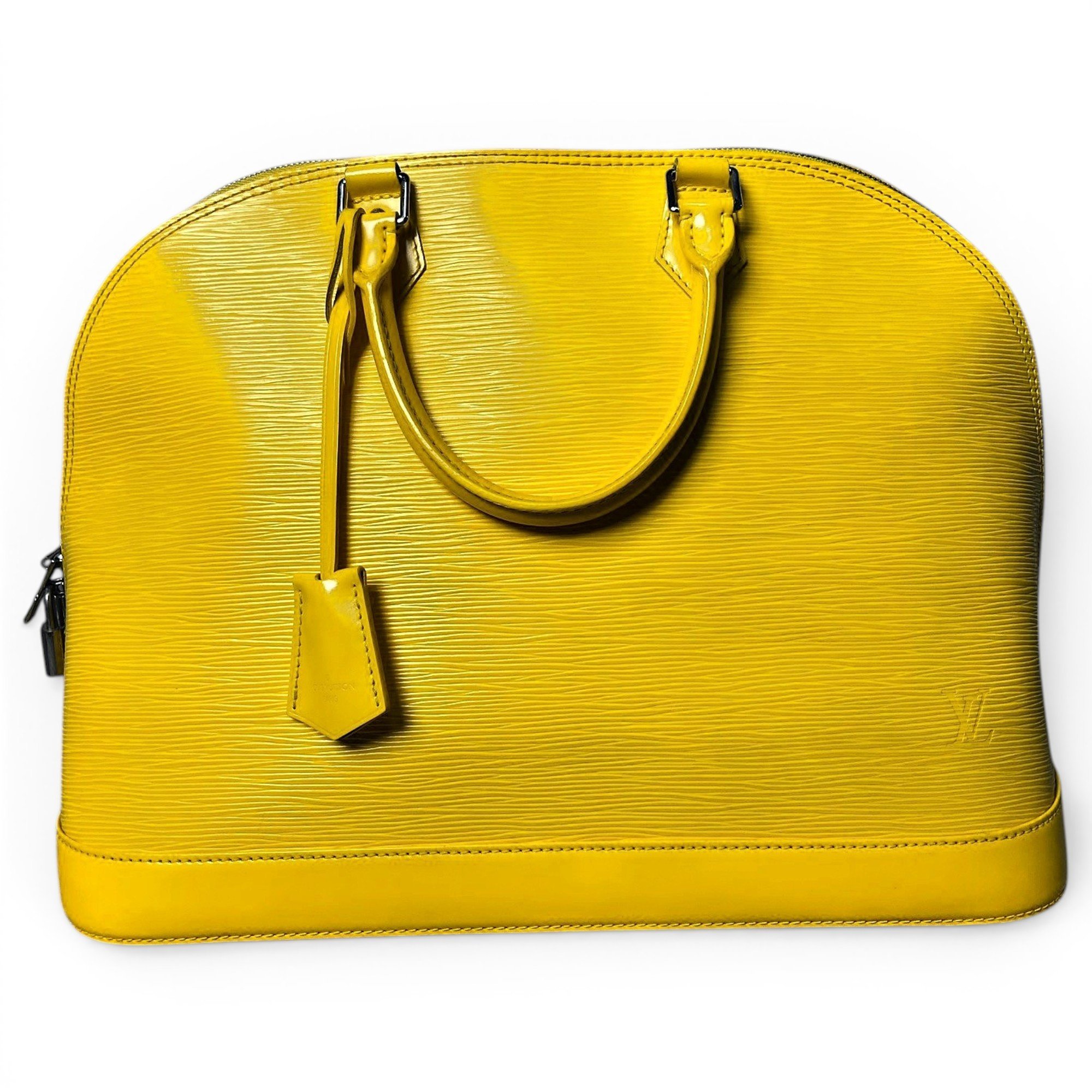 Alma leather handbag