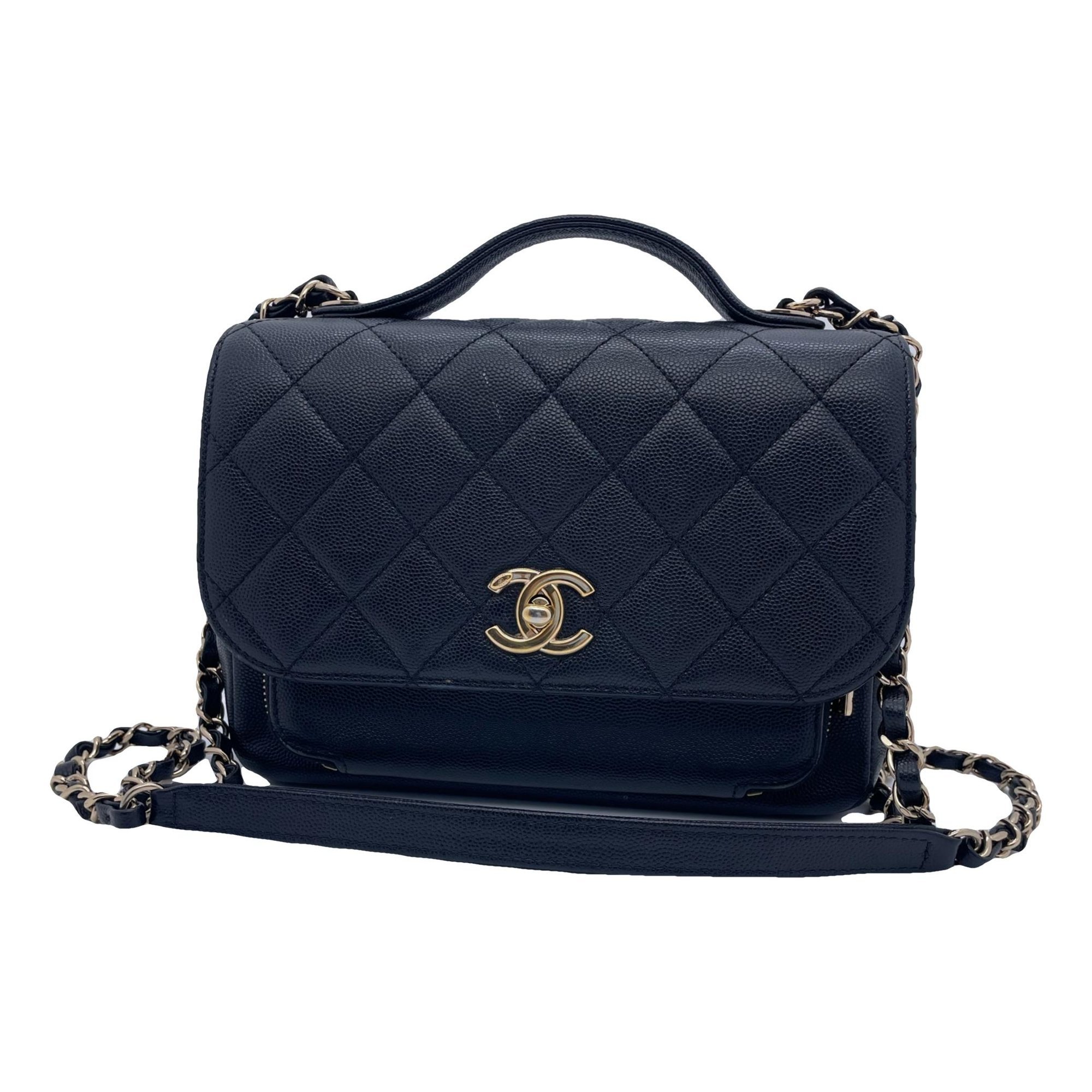 Business Affinity leather handbag