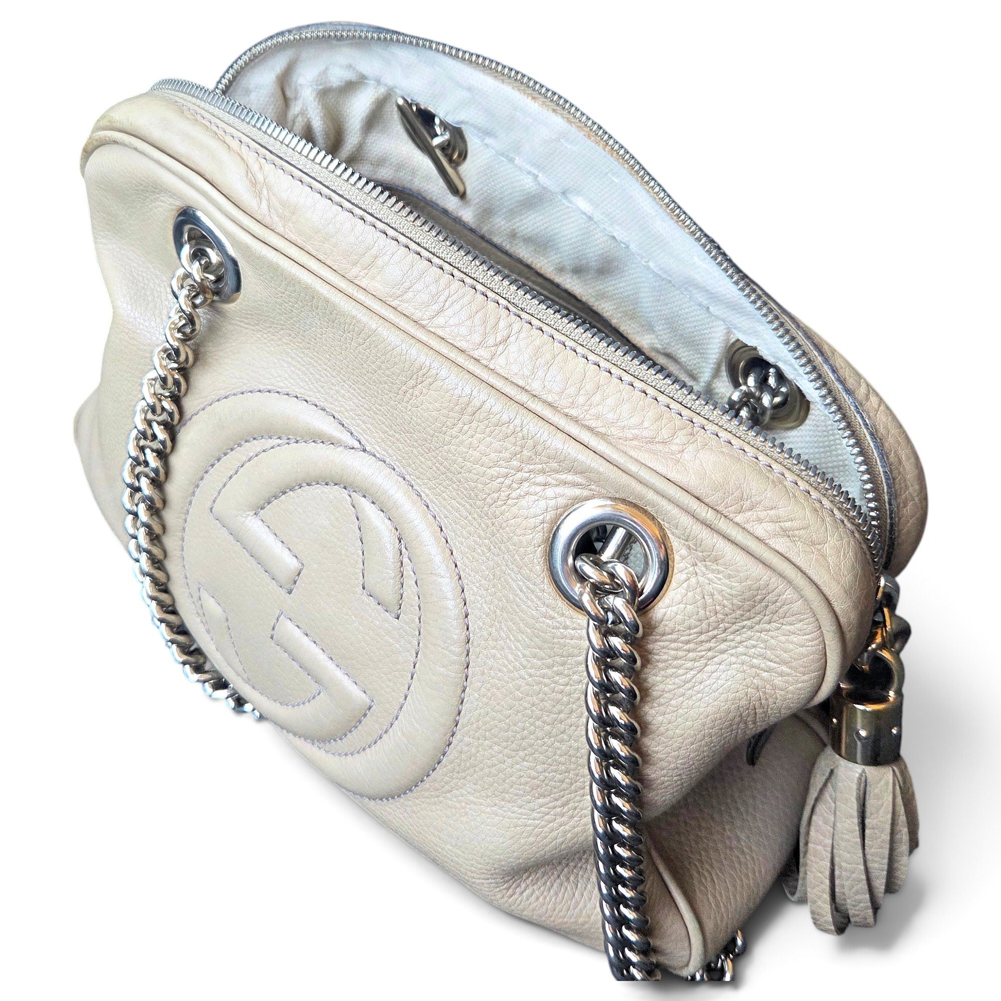 Soho Double Chain leather handbag