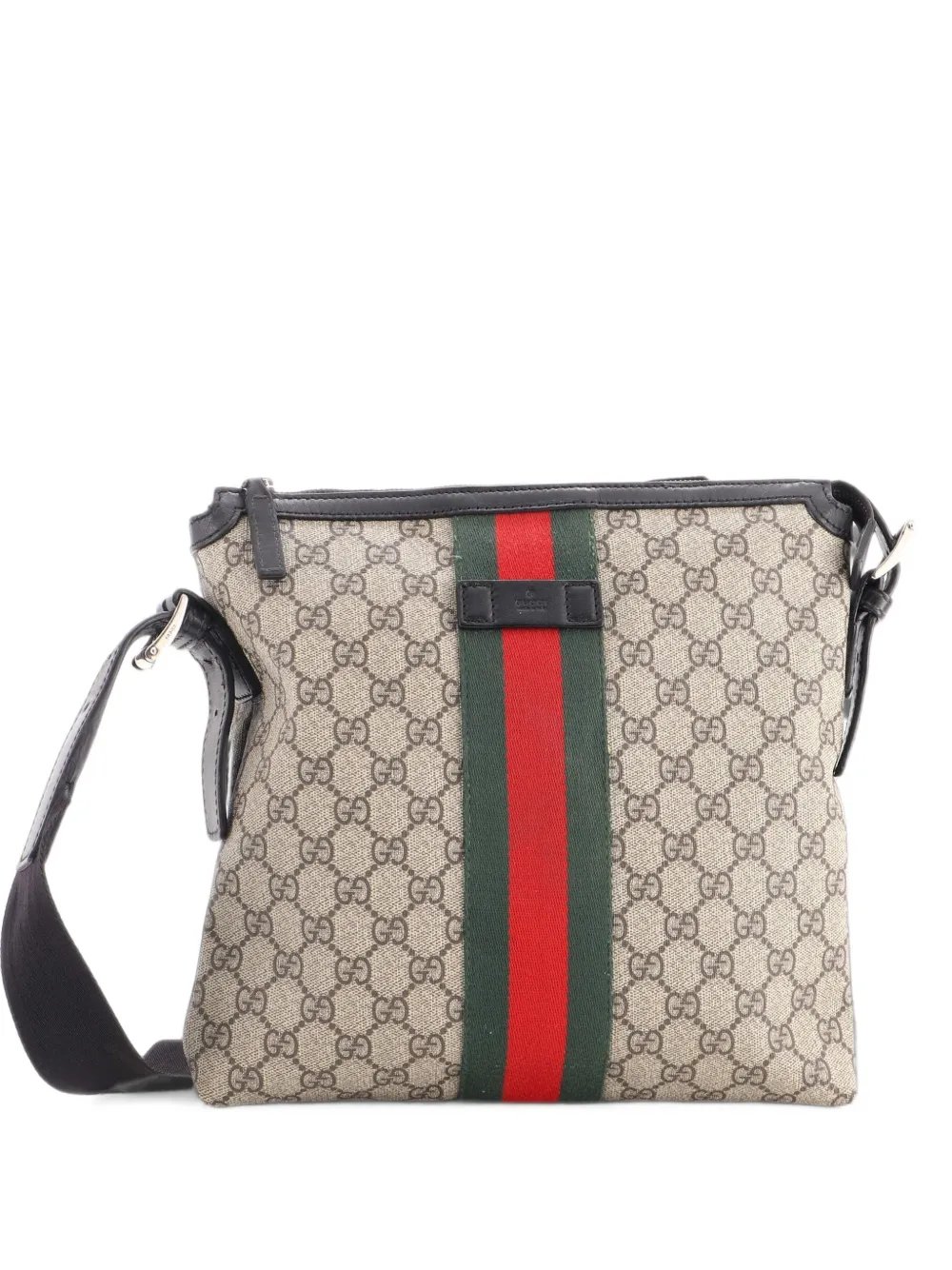 Web Messenger Bag GG Coated Canvas Medium crossbody bag