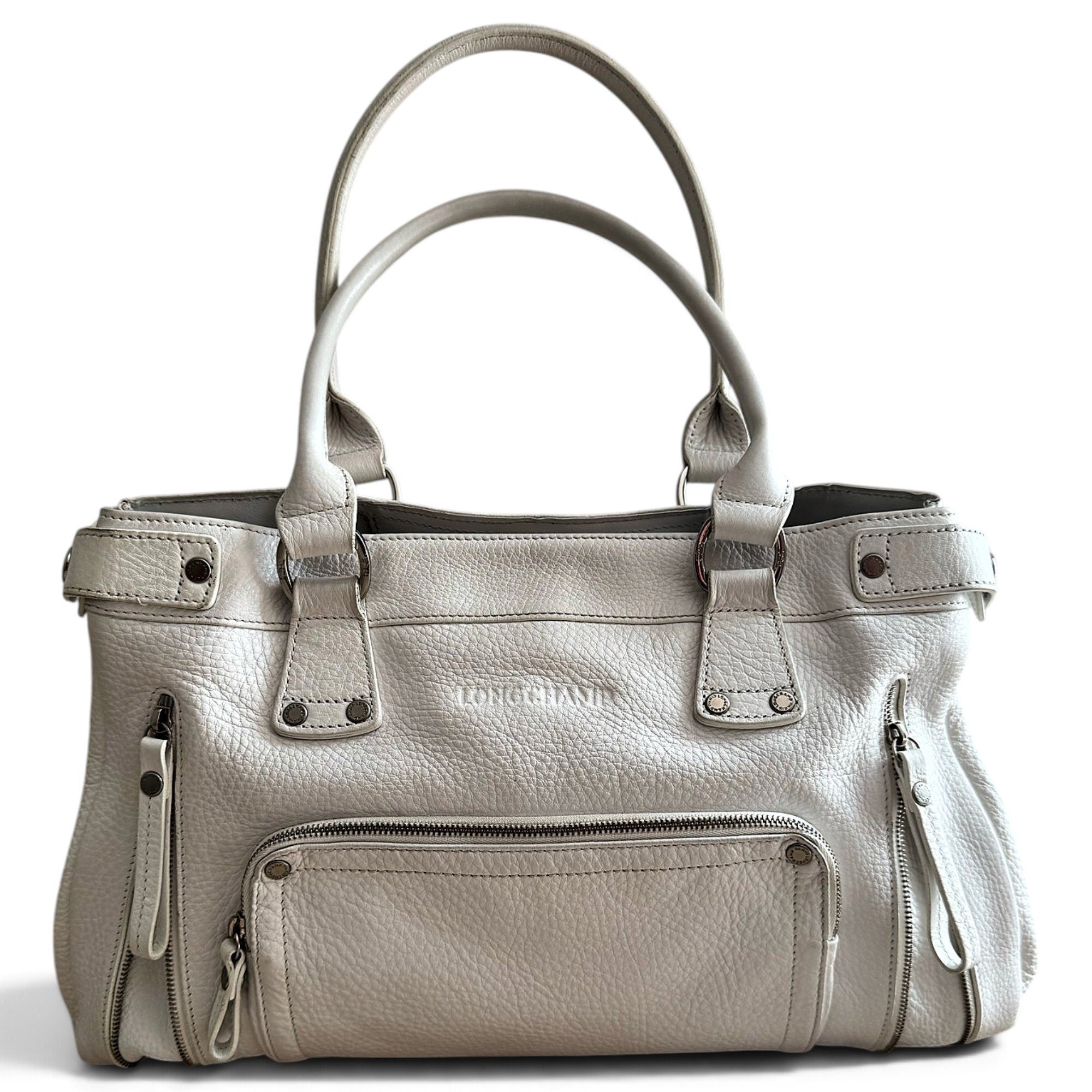Leather handbag