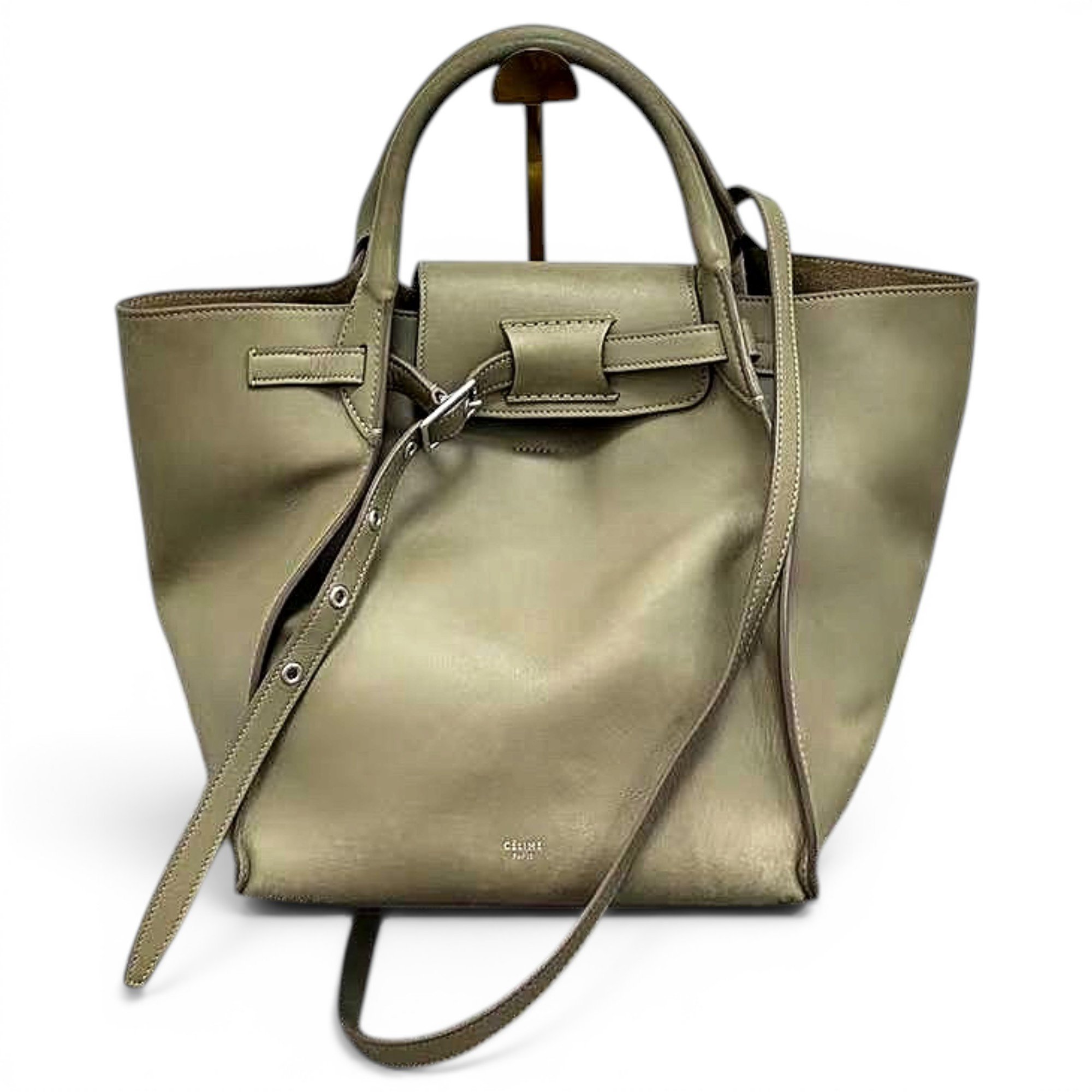 Big Bag leather handbag