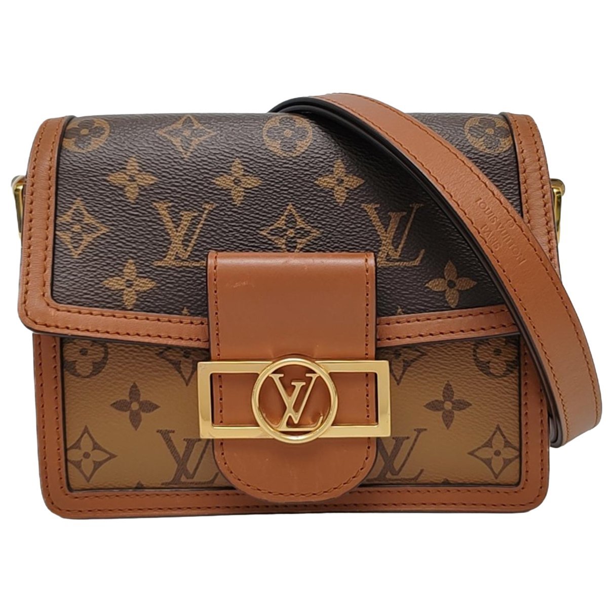 Dauphine leather mini bag