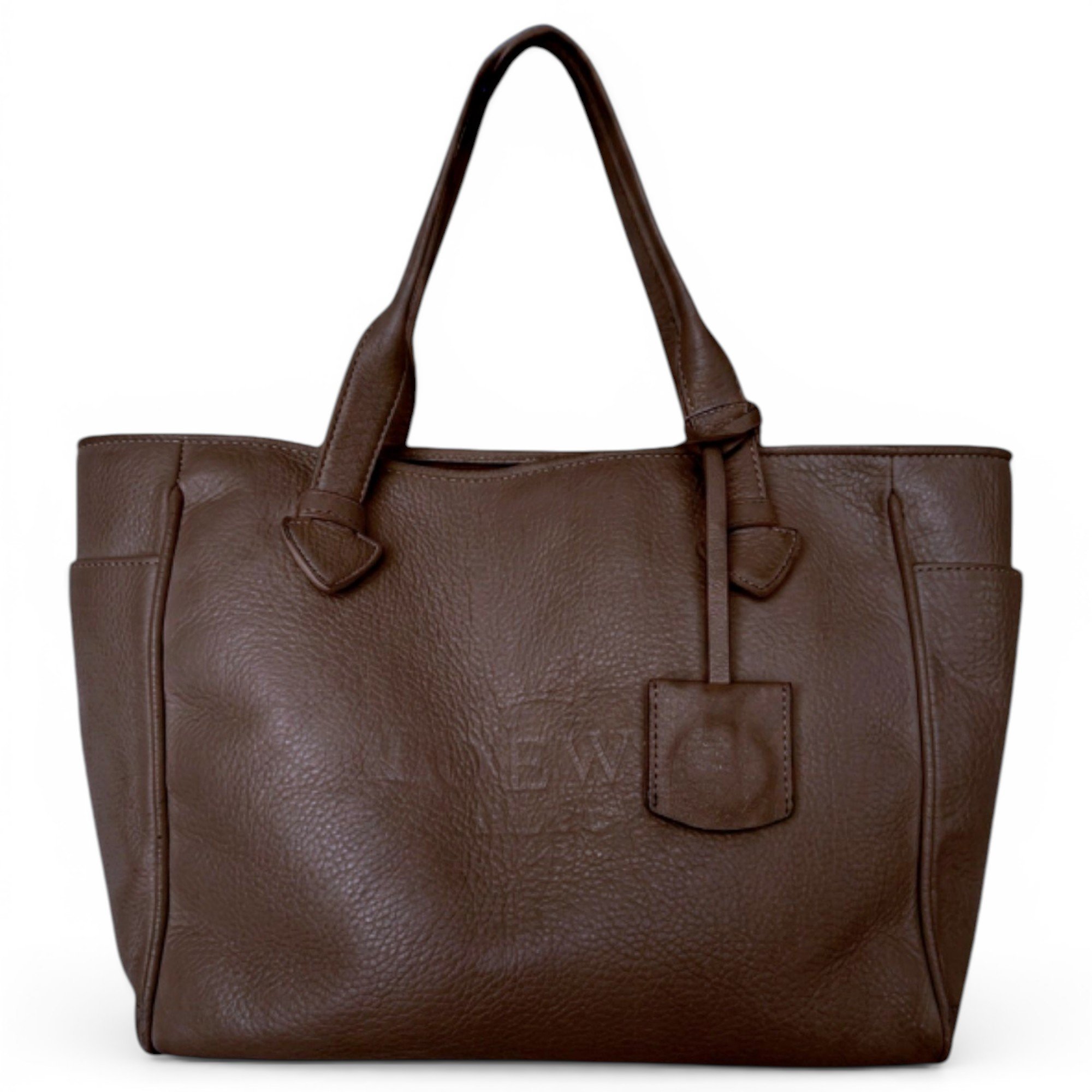 Leather handbag