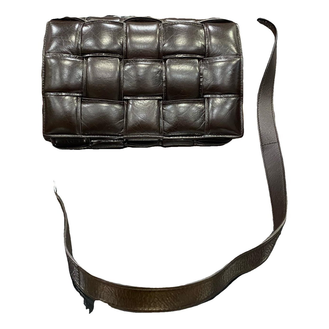 Cassette Padded leather handbag