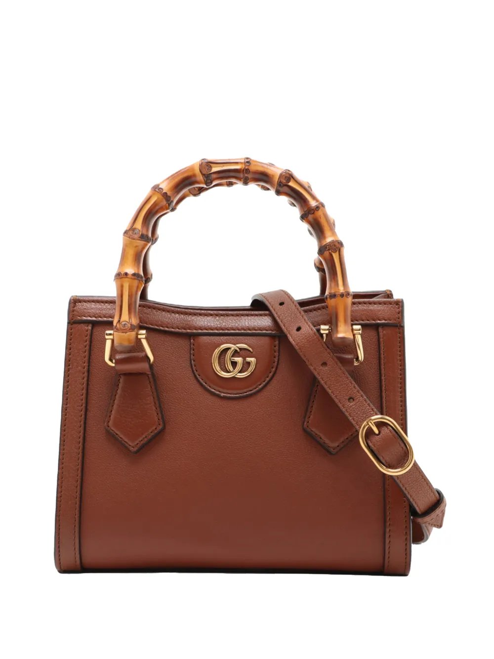 2016-2026 Mini Calfskin Bamboo Diana satchel