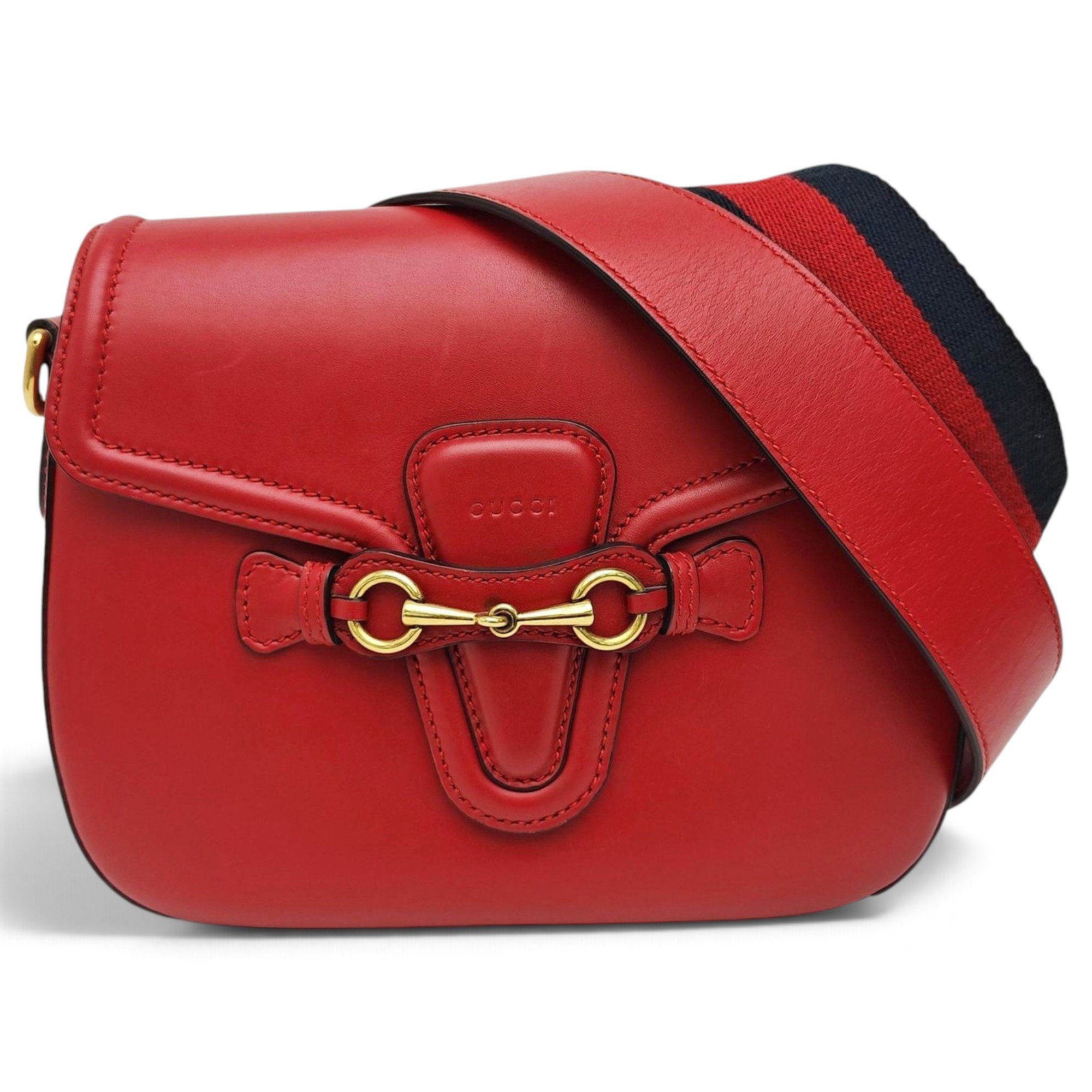 Lady Web leather handbag