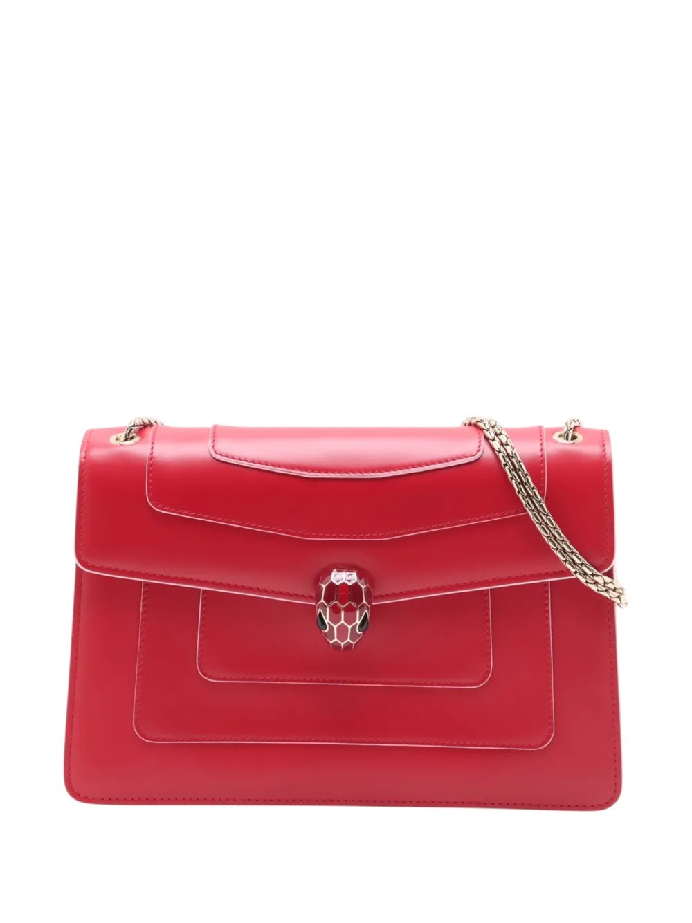 2010-2026 Medium Calfskin Serpenti Forever shoulder bag