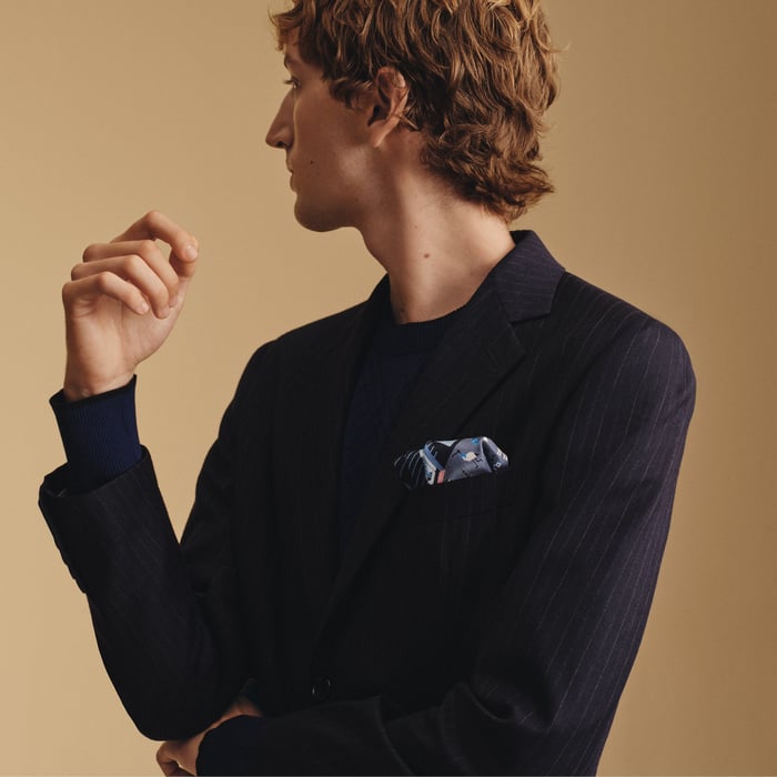 Faubourg Party Pocket Square 45