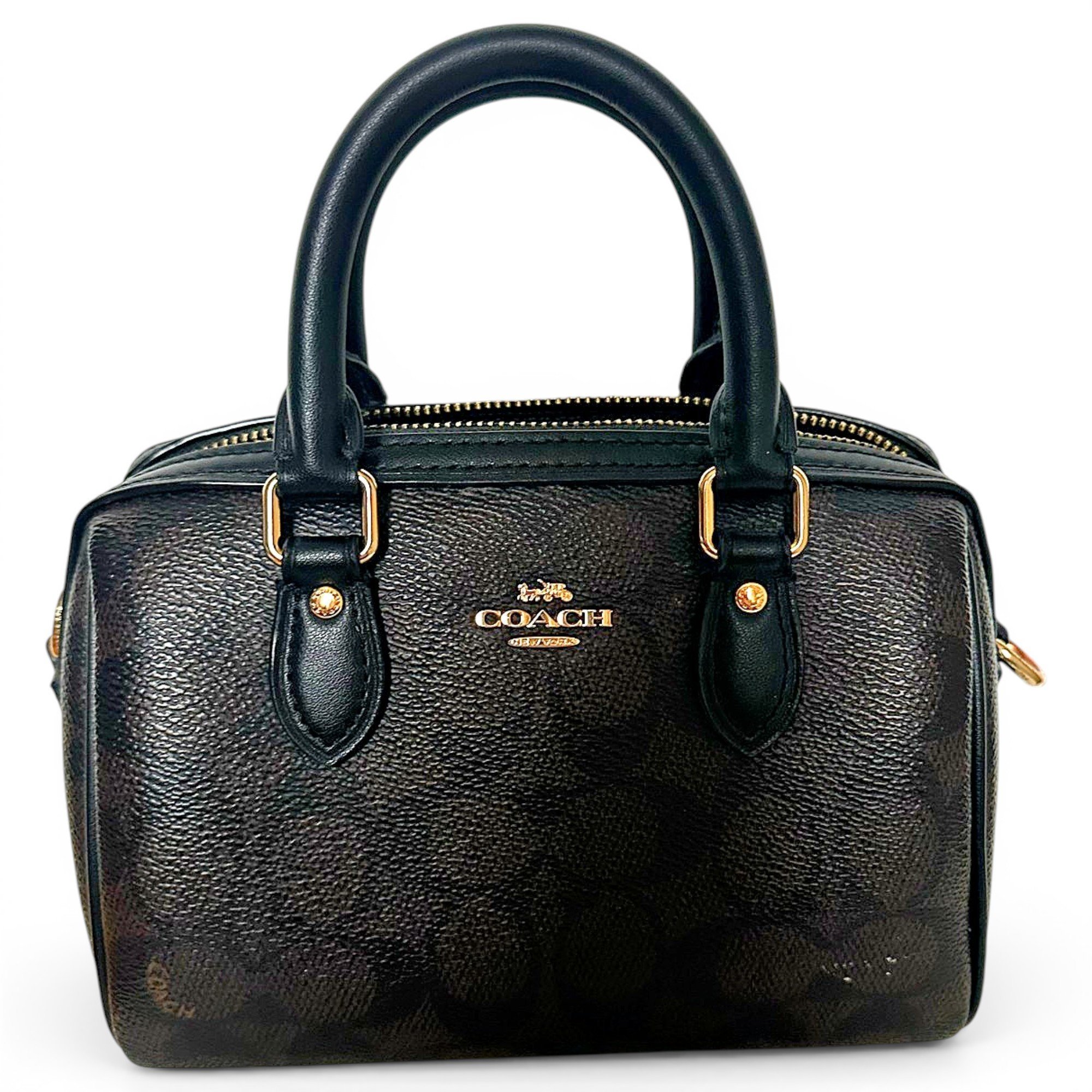 Leather satchel