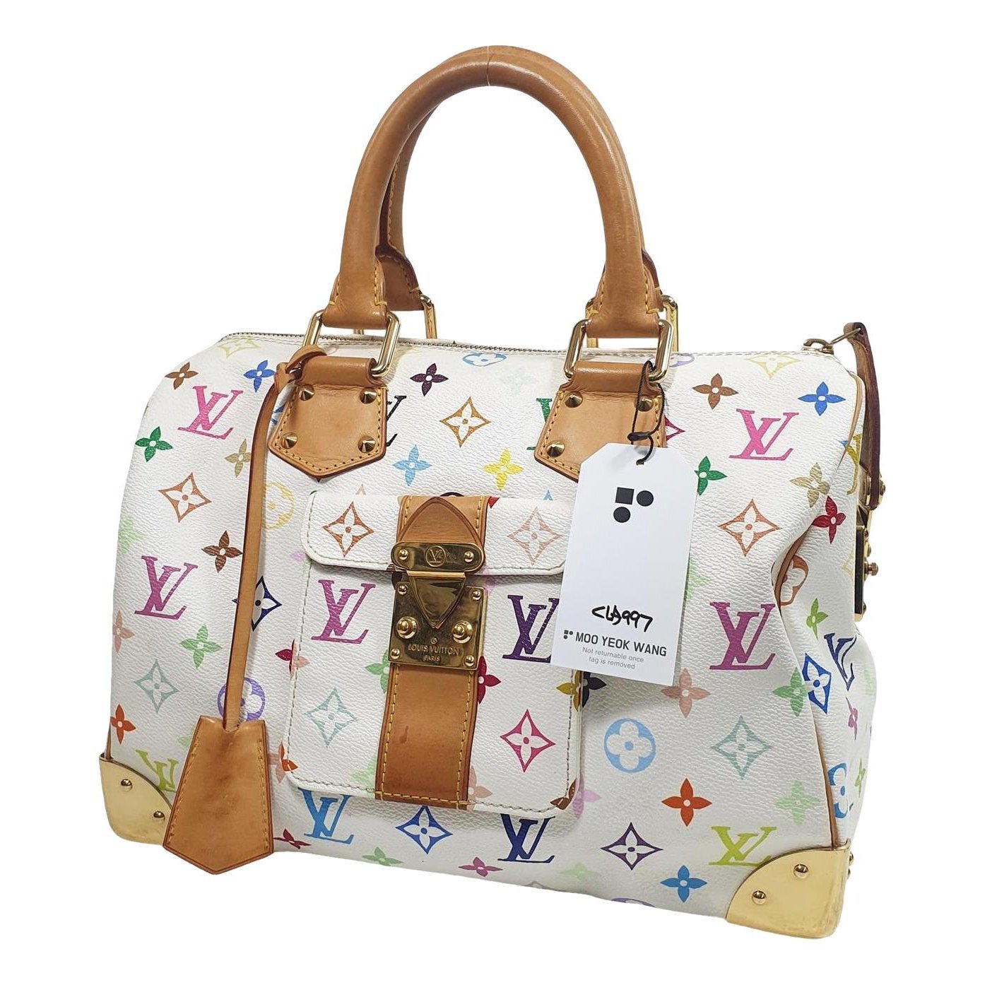 Leather tote