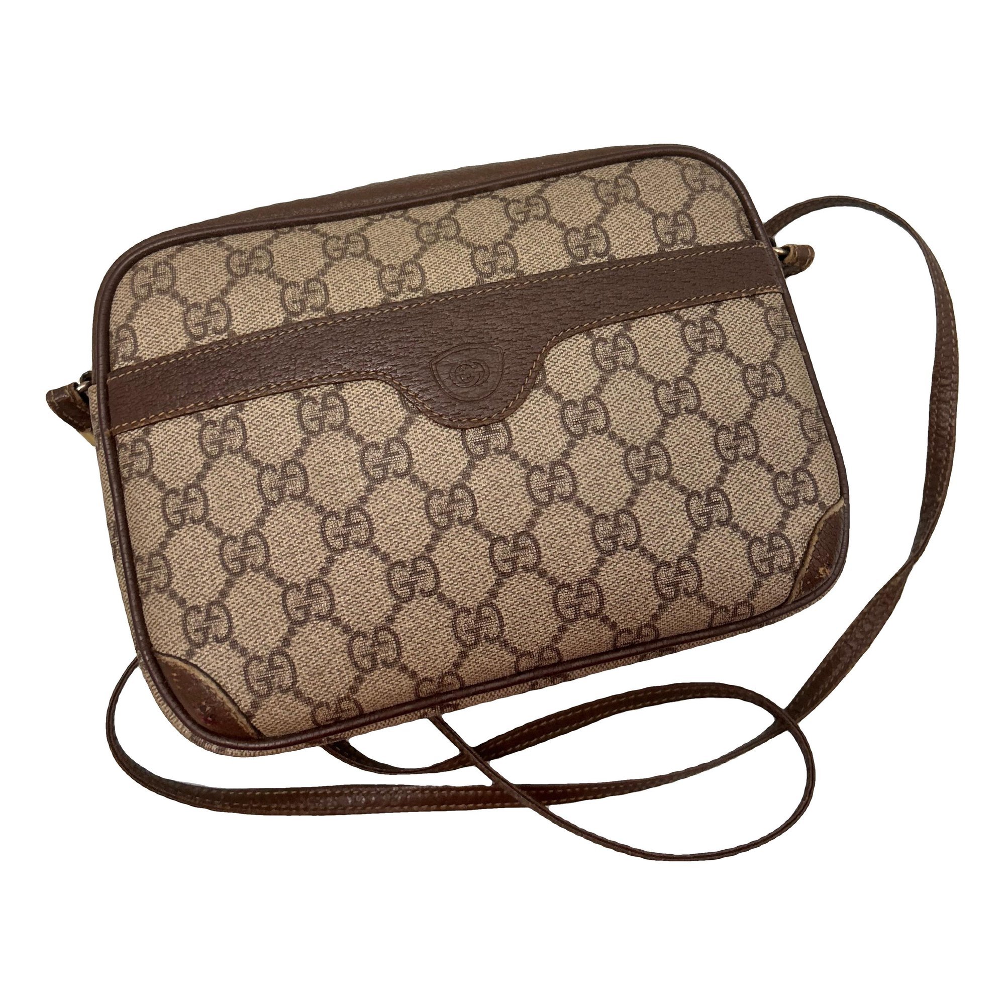 Leather crossbody bag