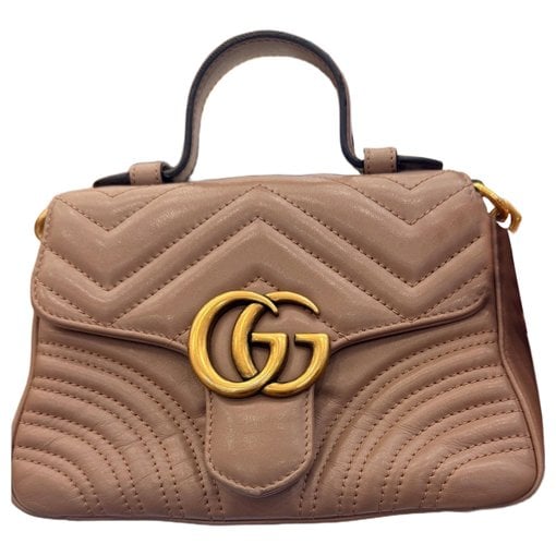 GG Marmont Flap leather crossbody bag