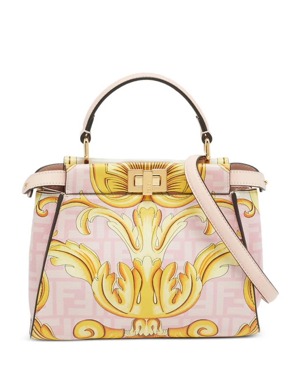 x Versace mini Fendace Peekaboo handbag