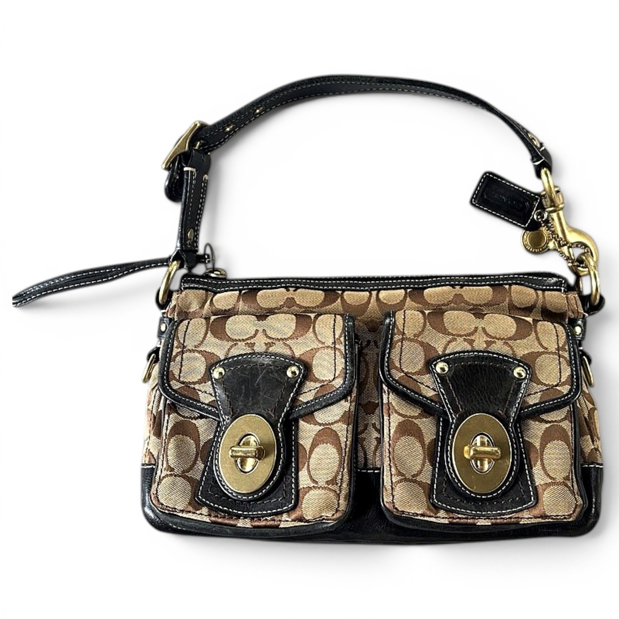 Leather handbag