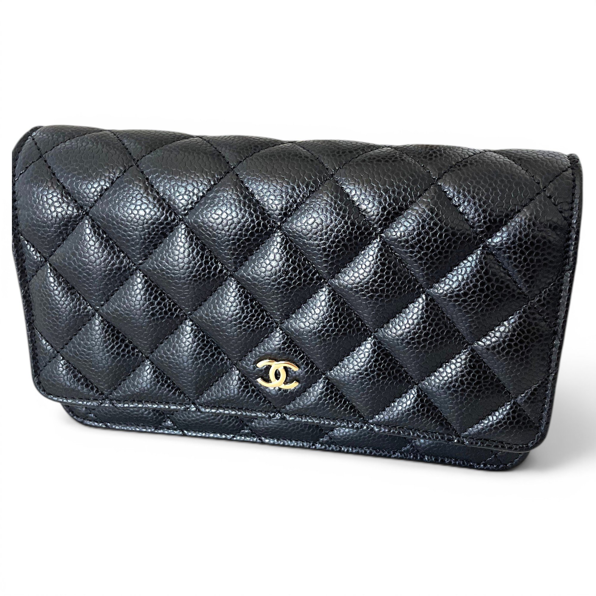 Wallet On Chain Timeless/Classique leather handbag