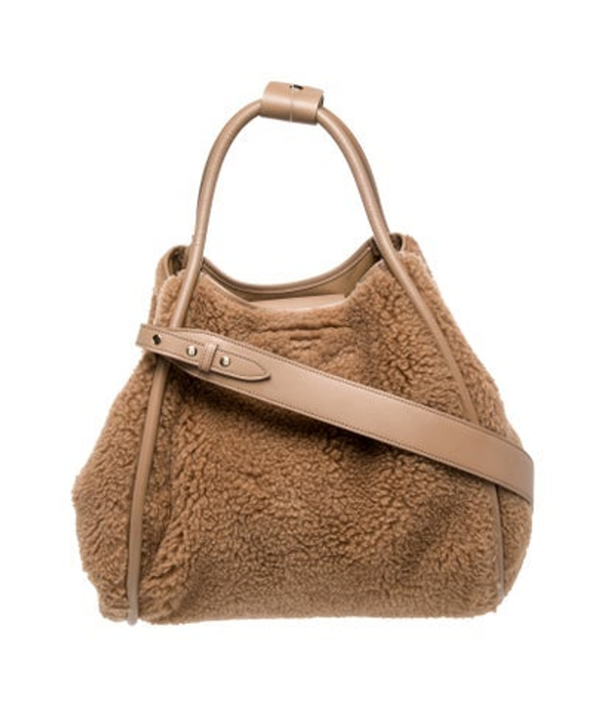 Max Mara Mara Faux Fur Hobo