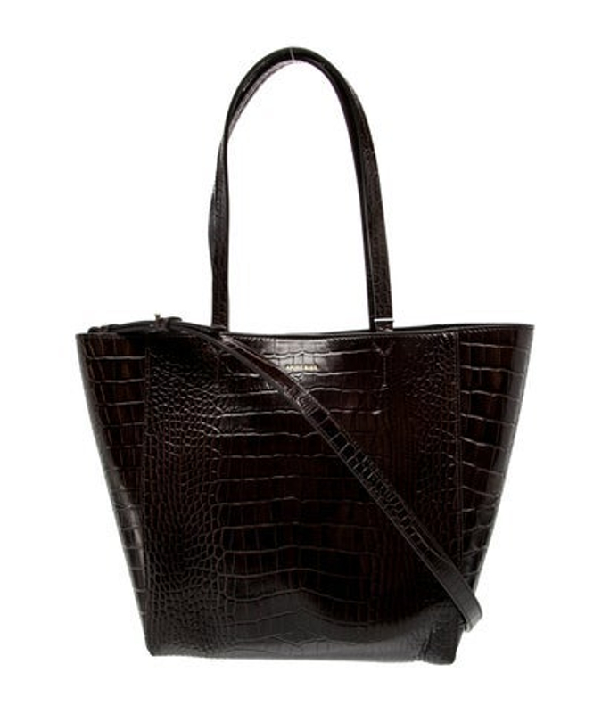 Anine Bing Bing Embossed Leather Tote