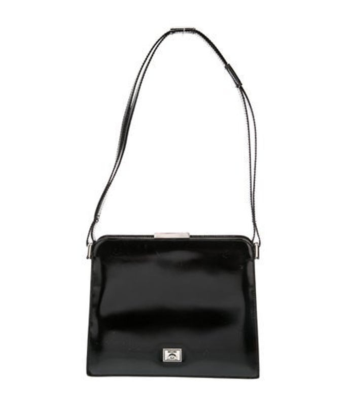Moschino Patent Leather Shoulder Bag