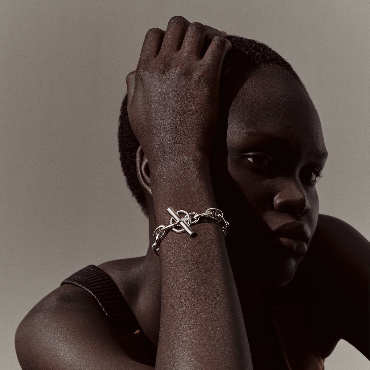 Sans Coloris Chaine D'Ancre Bracelet, Medium Model