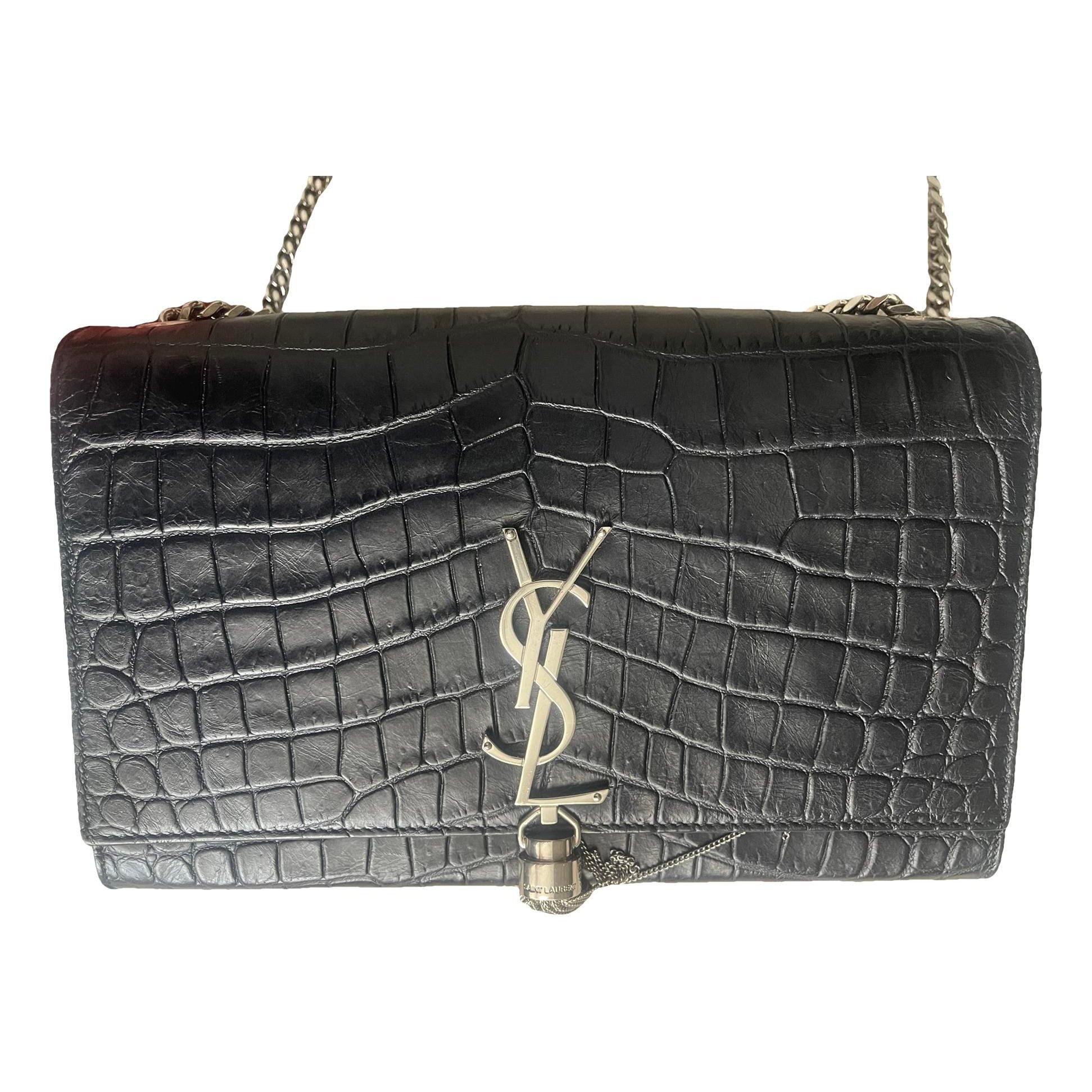 Pompom Kate leather crossbody bag