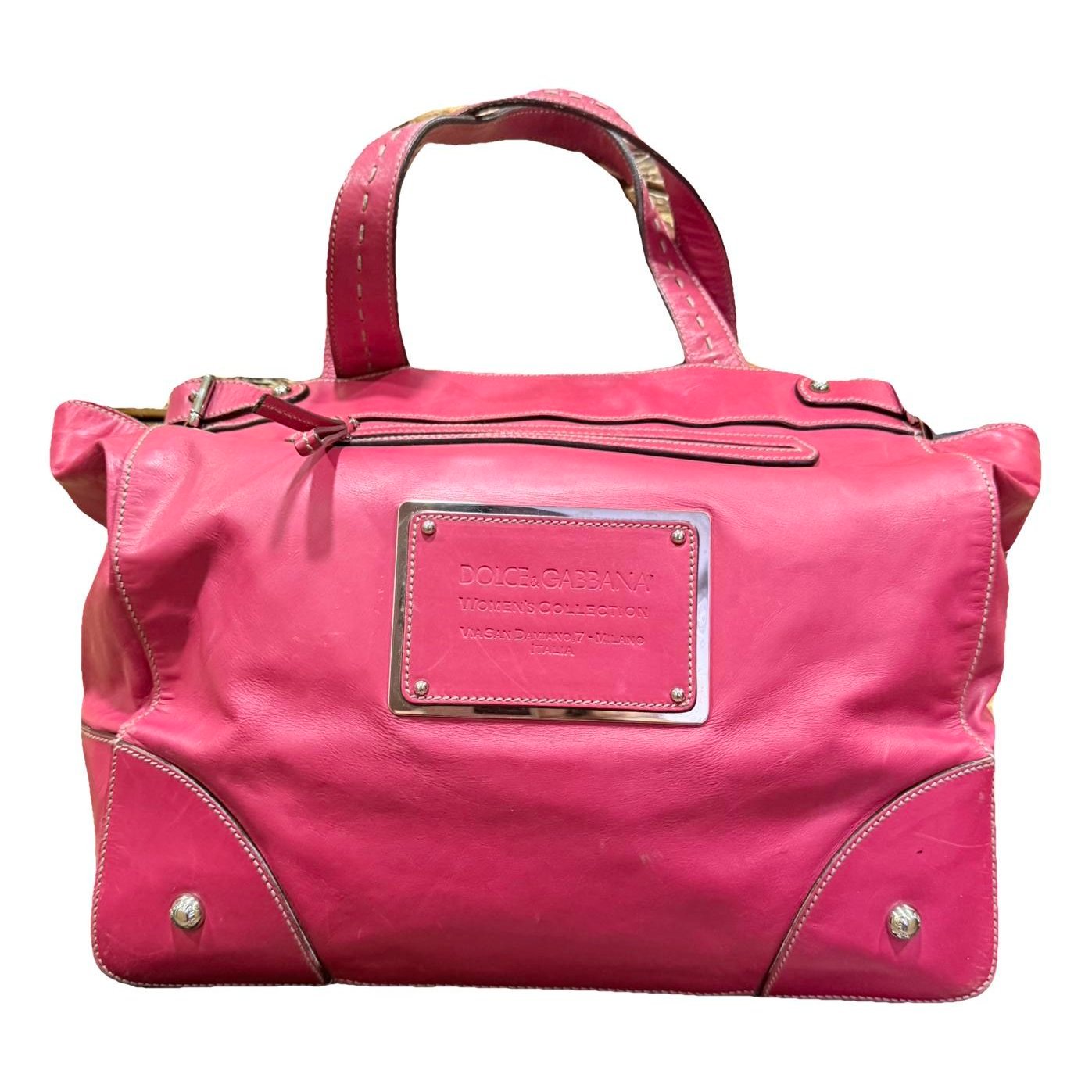 Leather handbag