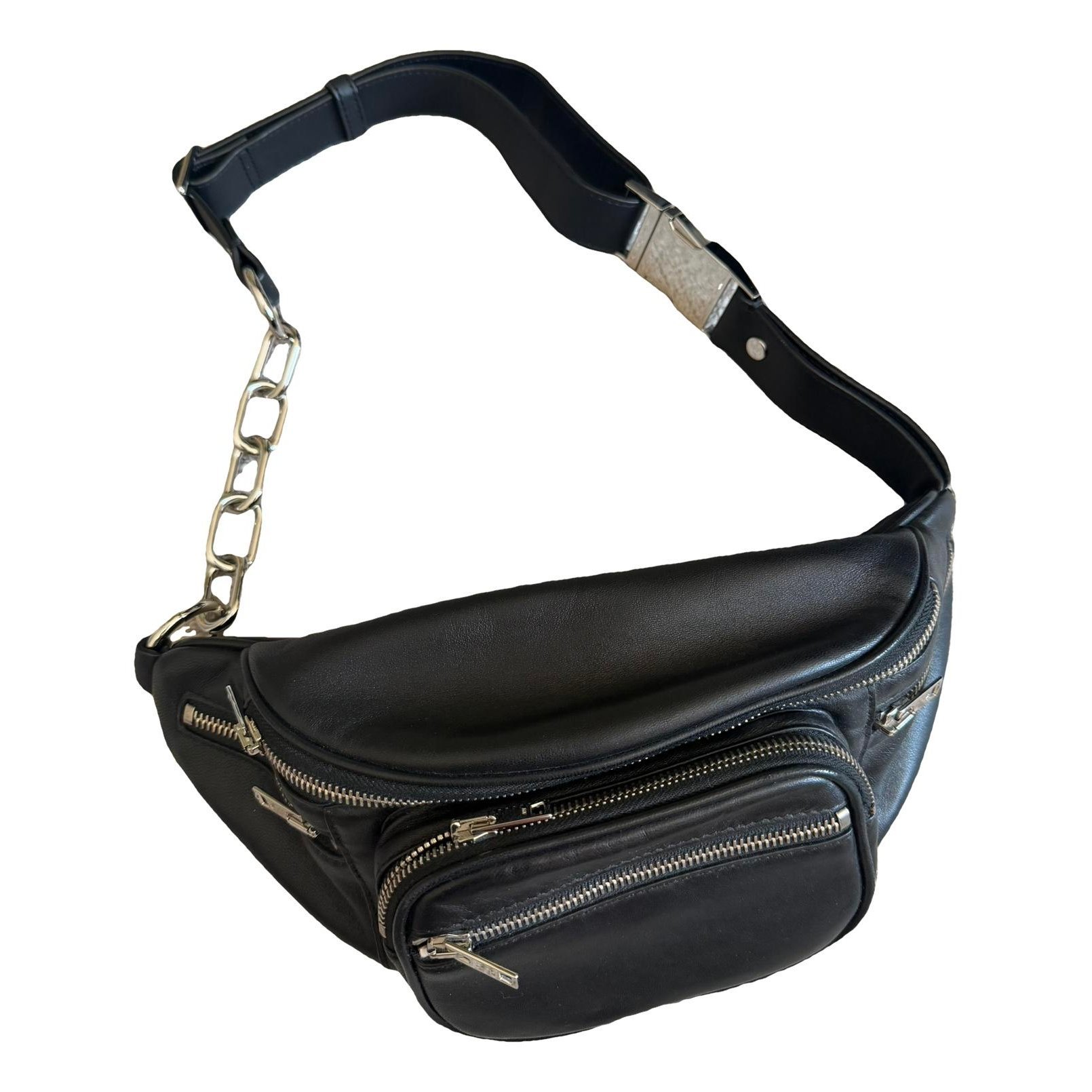 Leather crossbody bag