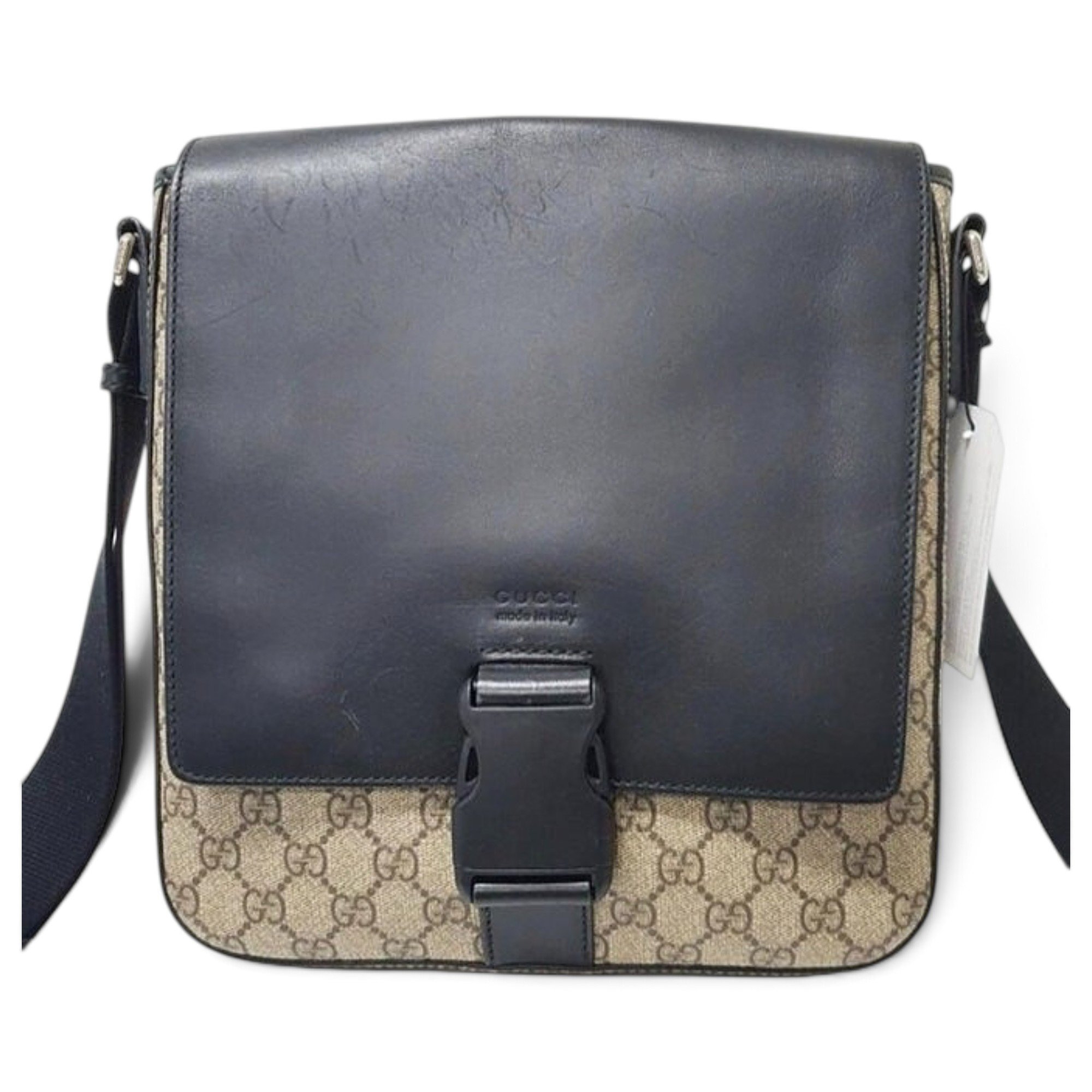 Leather crossbody bag