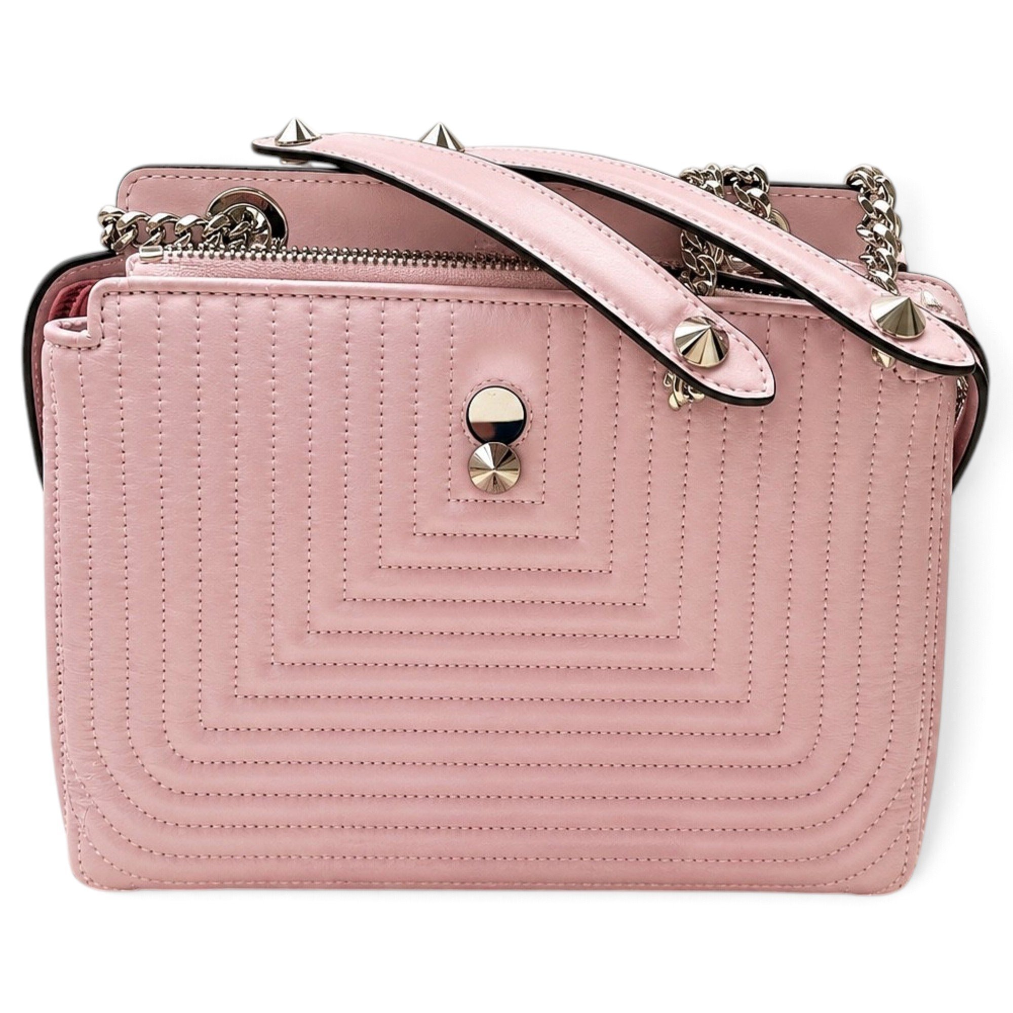 Fendi Dot Com leather crossbody bag