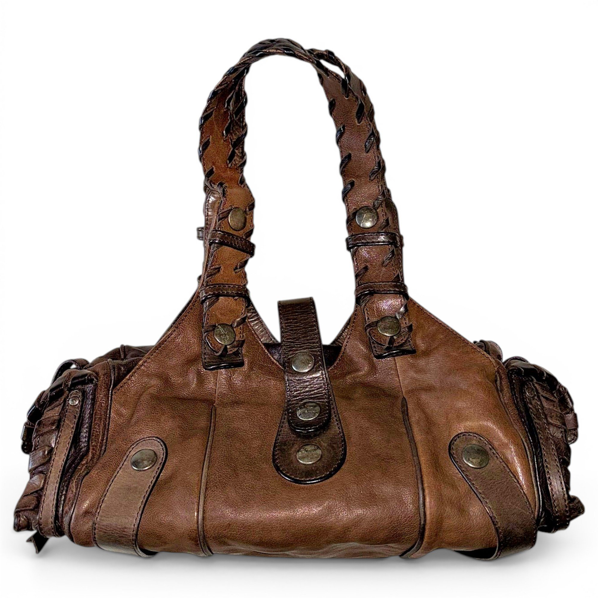 Silverado leather handbag