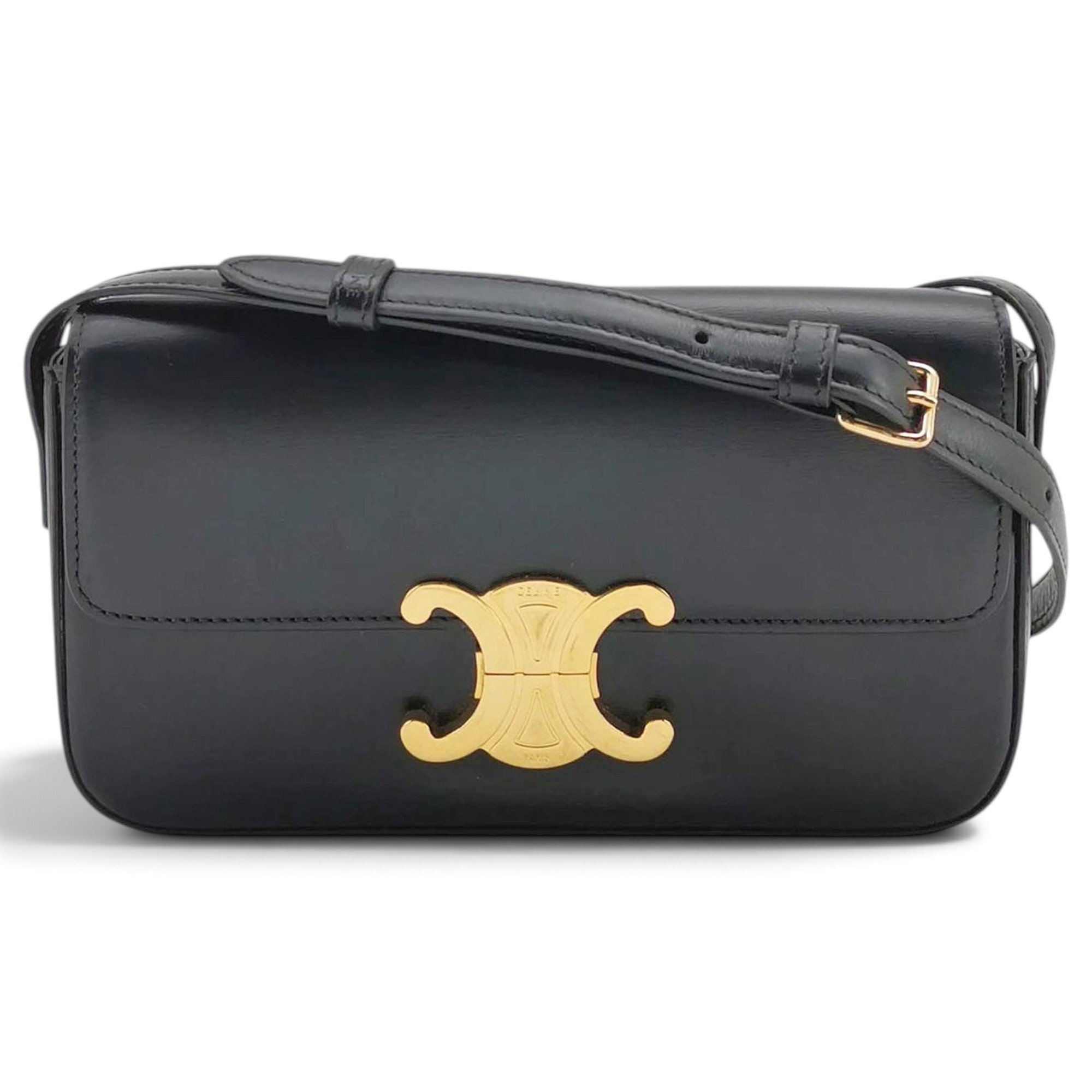 Celine Triomphe Long leather handbag