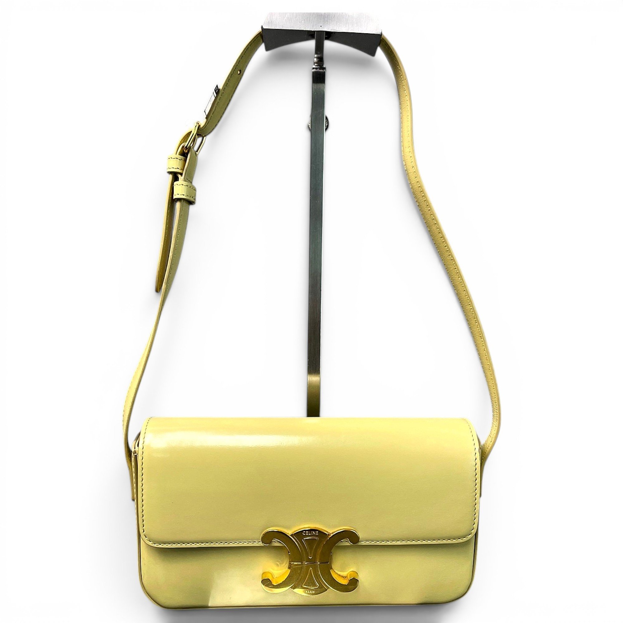 Triomphe Long leather handbag