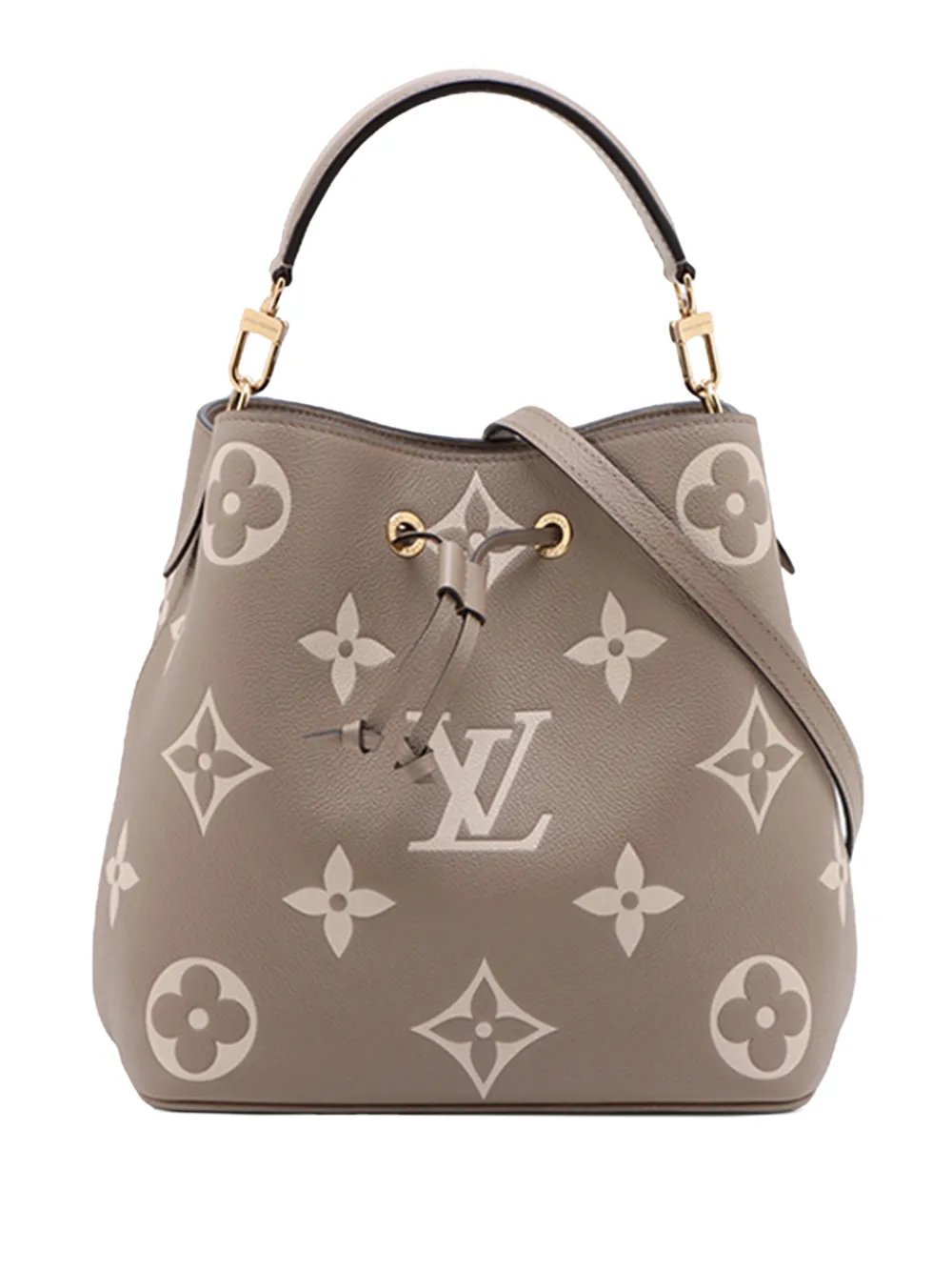 2010-2026 Monogram Giant Bicolor Empreinte Neonoe MM bucket bag