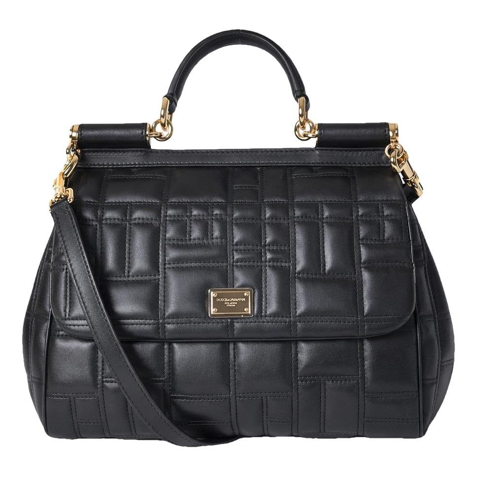 Dolce & Gabbana Sicily leather handbag