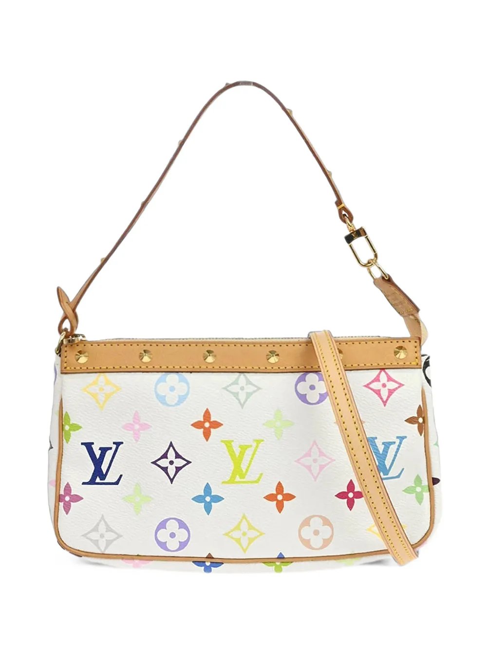 x Takashi Murakami 2003 Pochette Accessoires Monogram Multicolour canvas tote bag