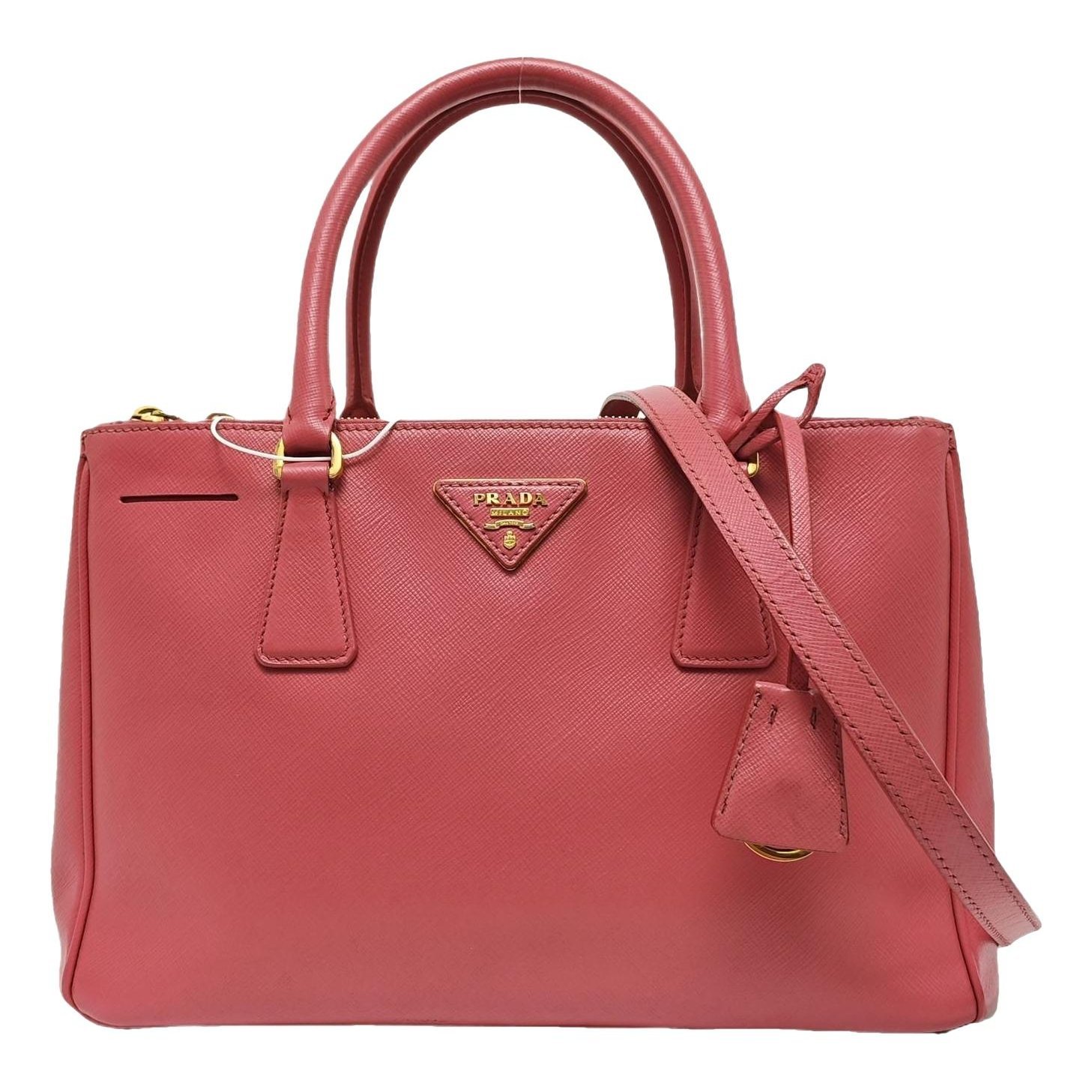 Galleria leather handbag