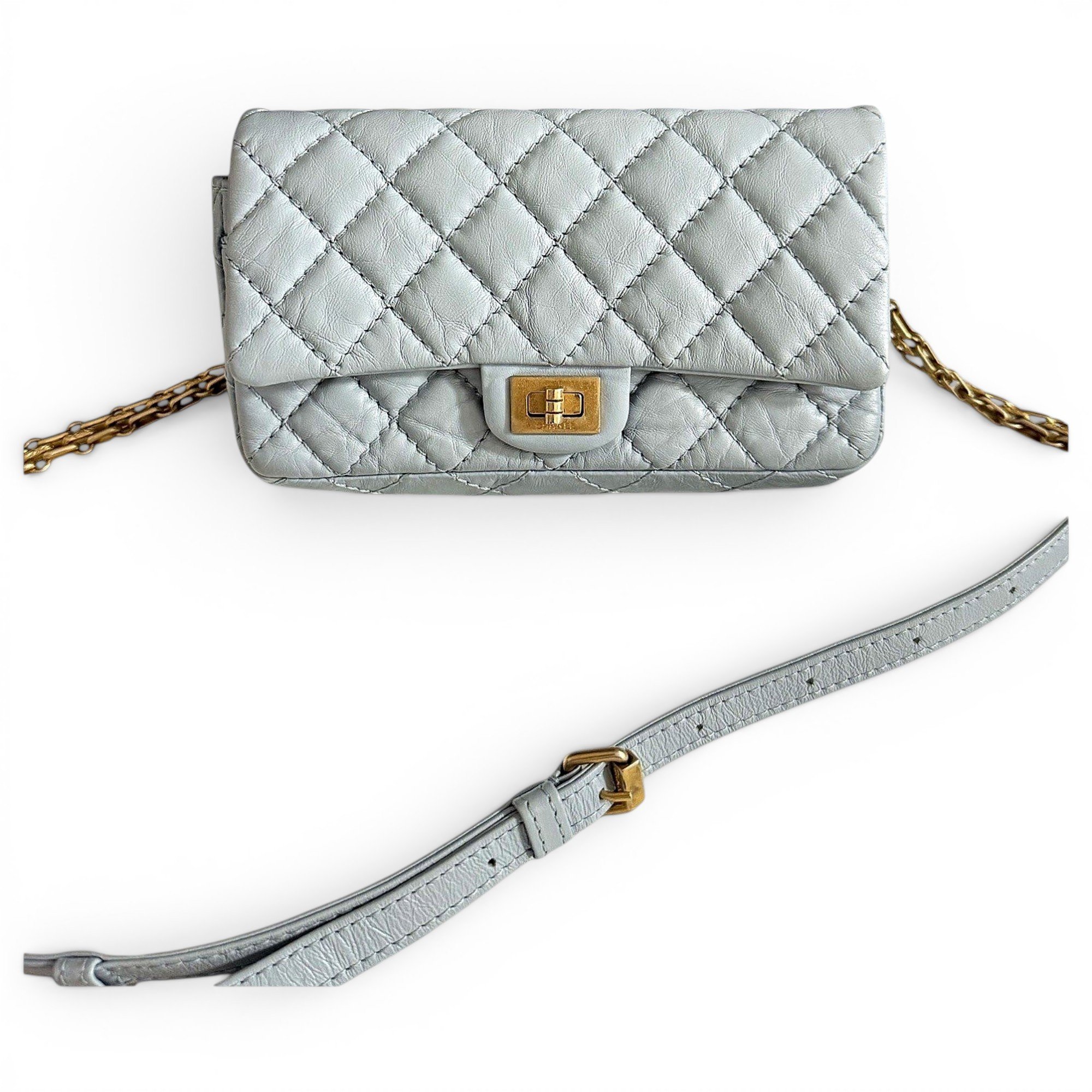 2.55 leather handbag
