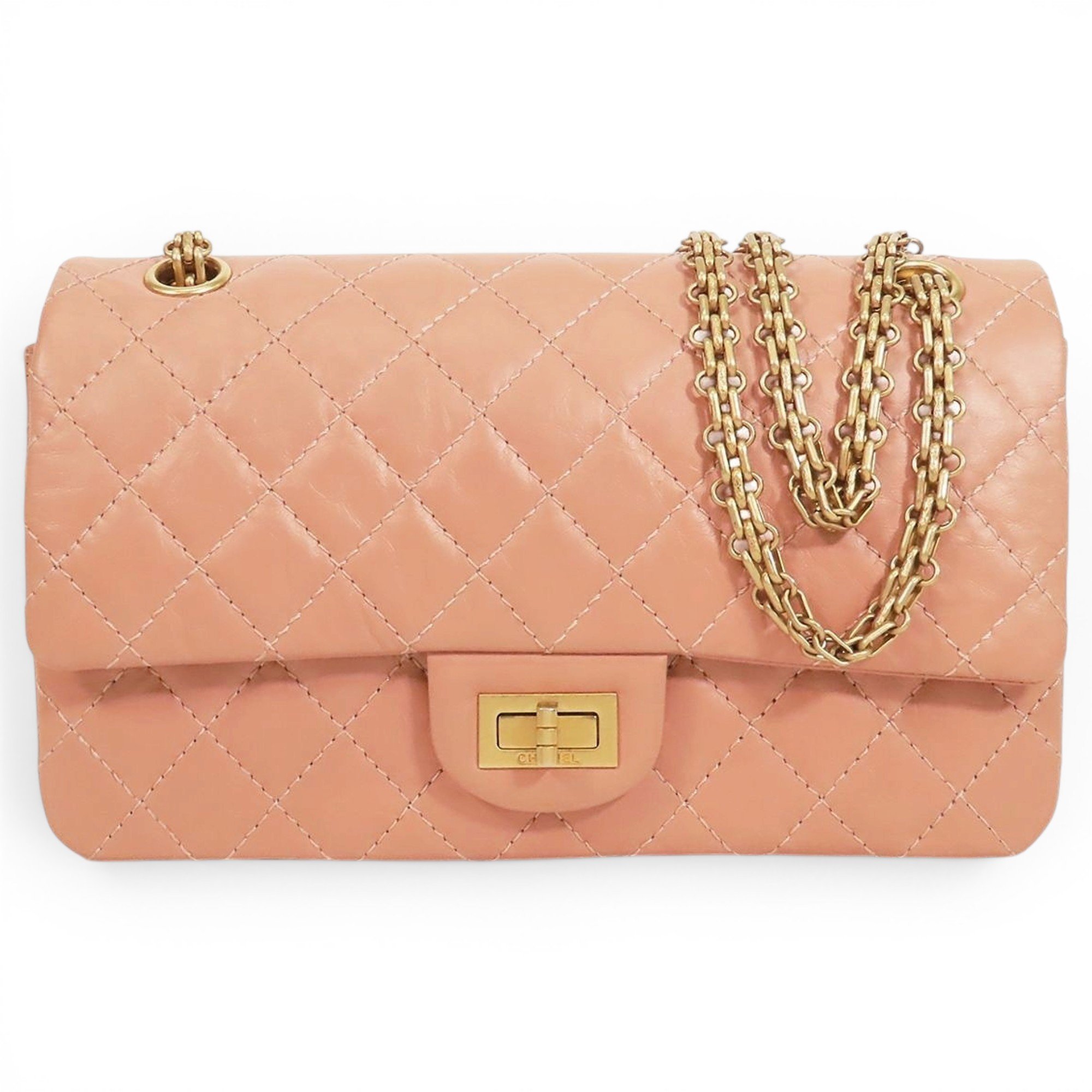 2.55 leather handbag