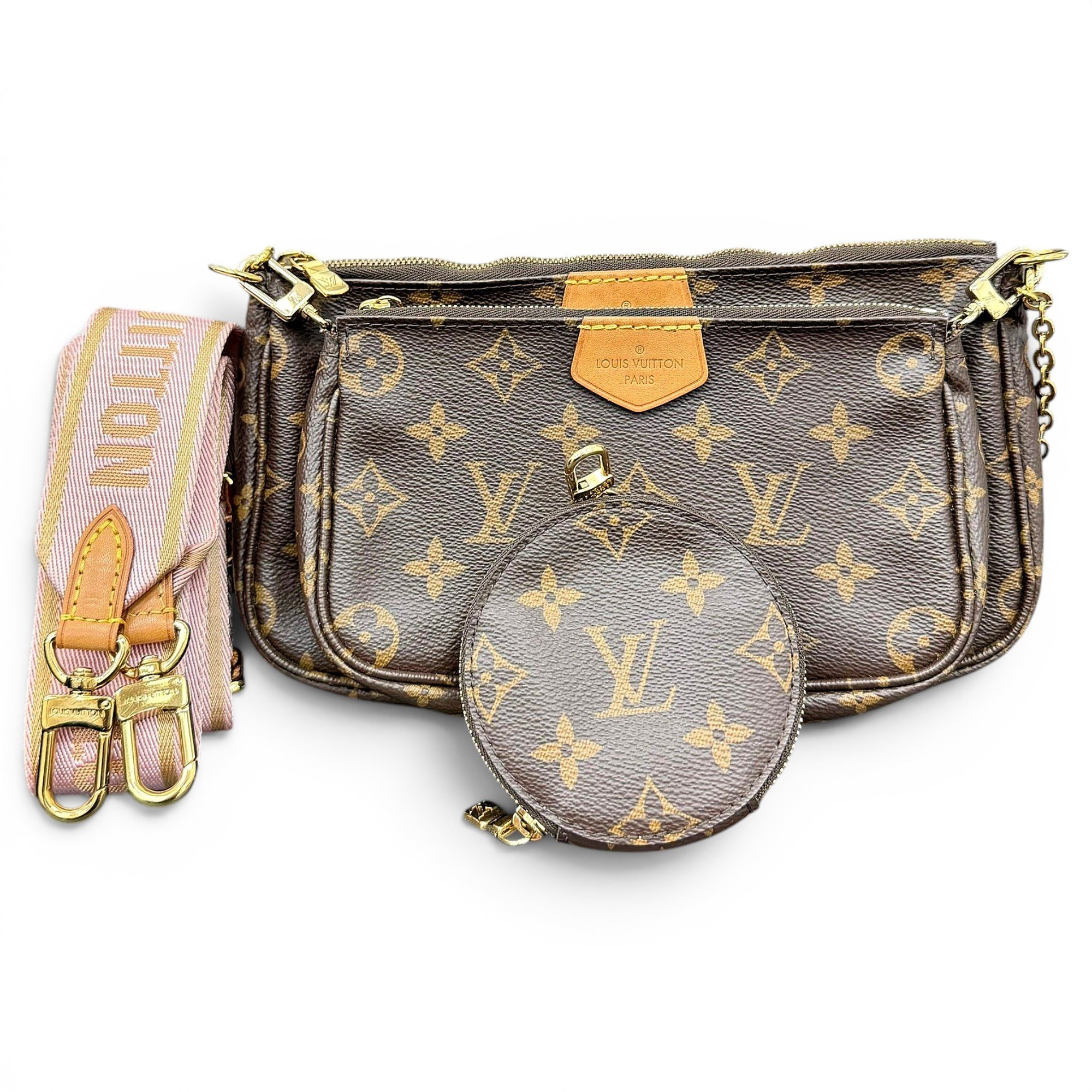 Multi Pochette Accessoires leather handbag