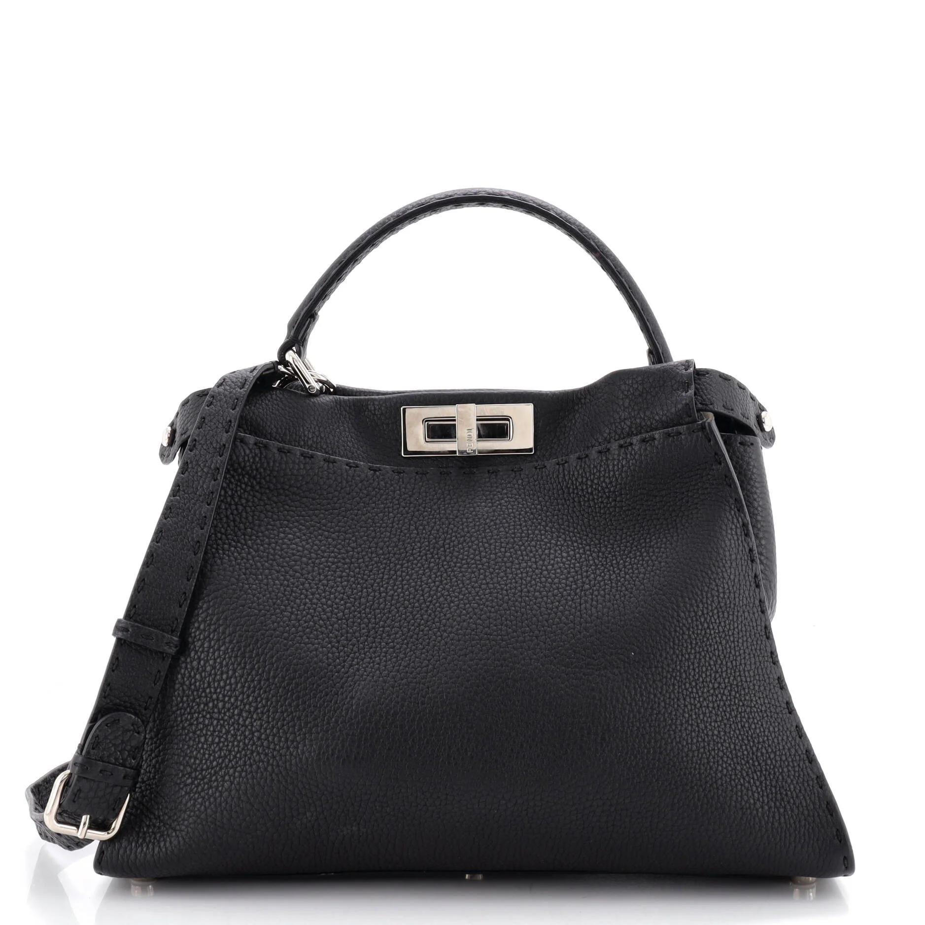 Leather satchel
