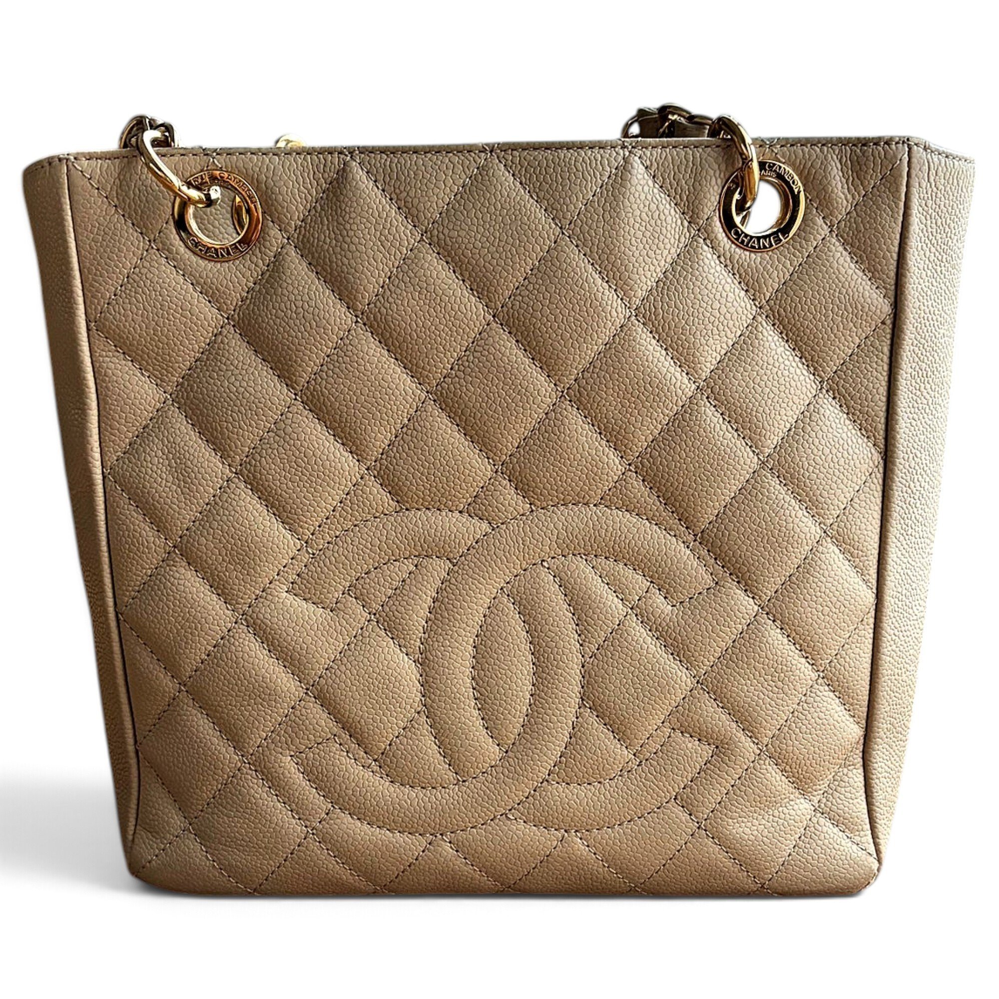 Petite Shopping Tote leather tote