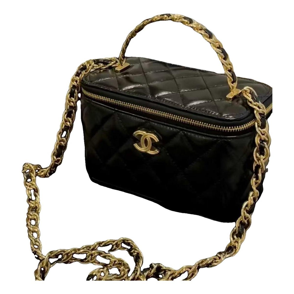 Leather handbag